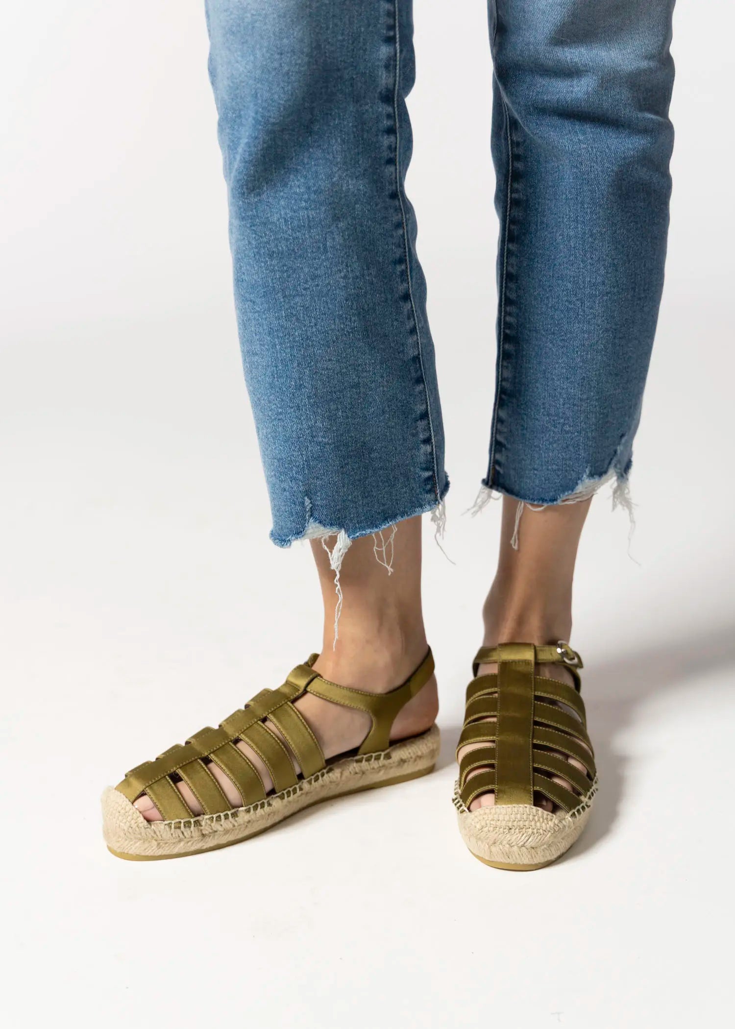 swatch_green tan lines espadrille fisherman sandal espadrilles