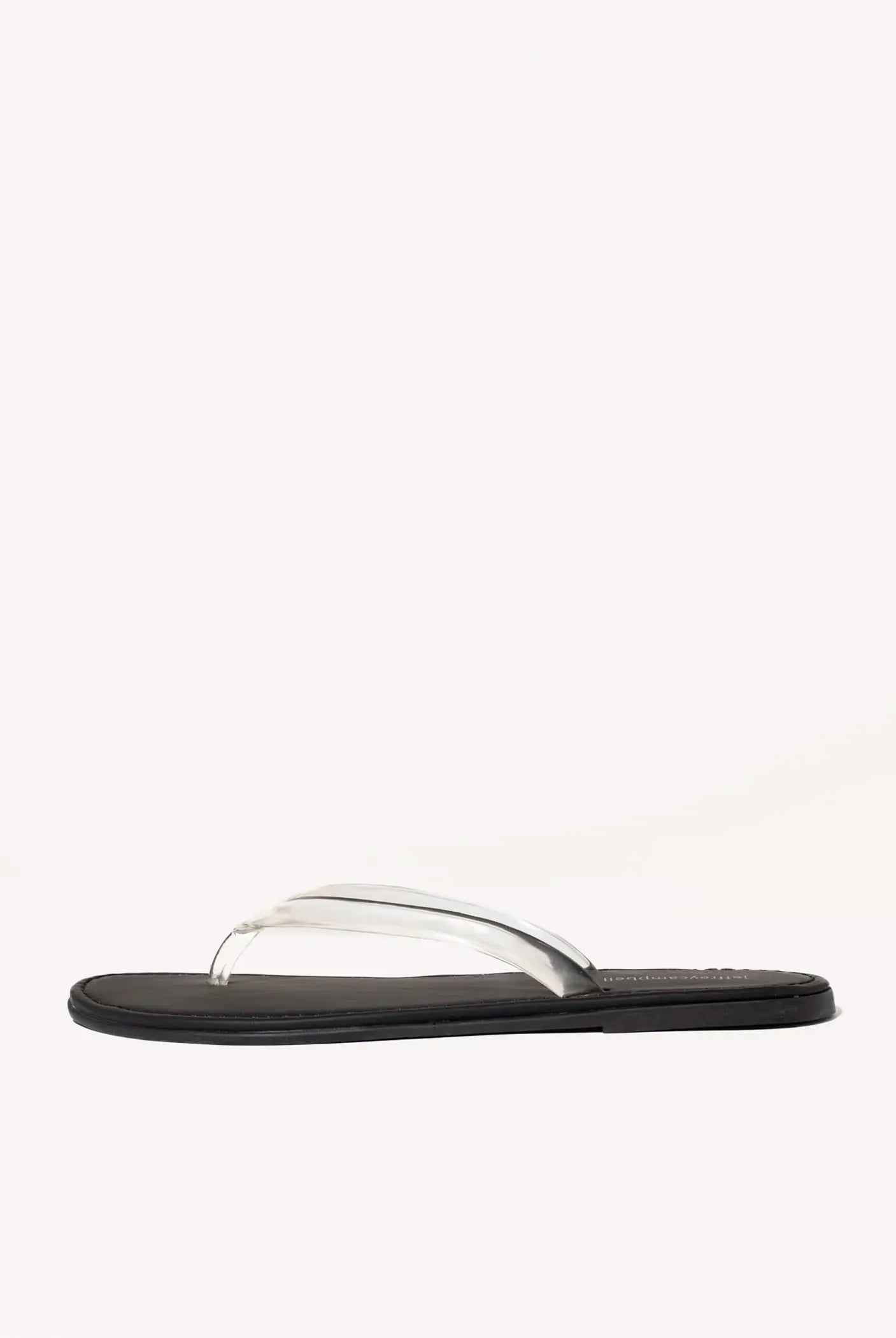 swatch_clear beached jelly thong sandal flat sandals