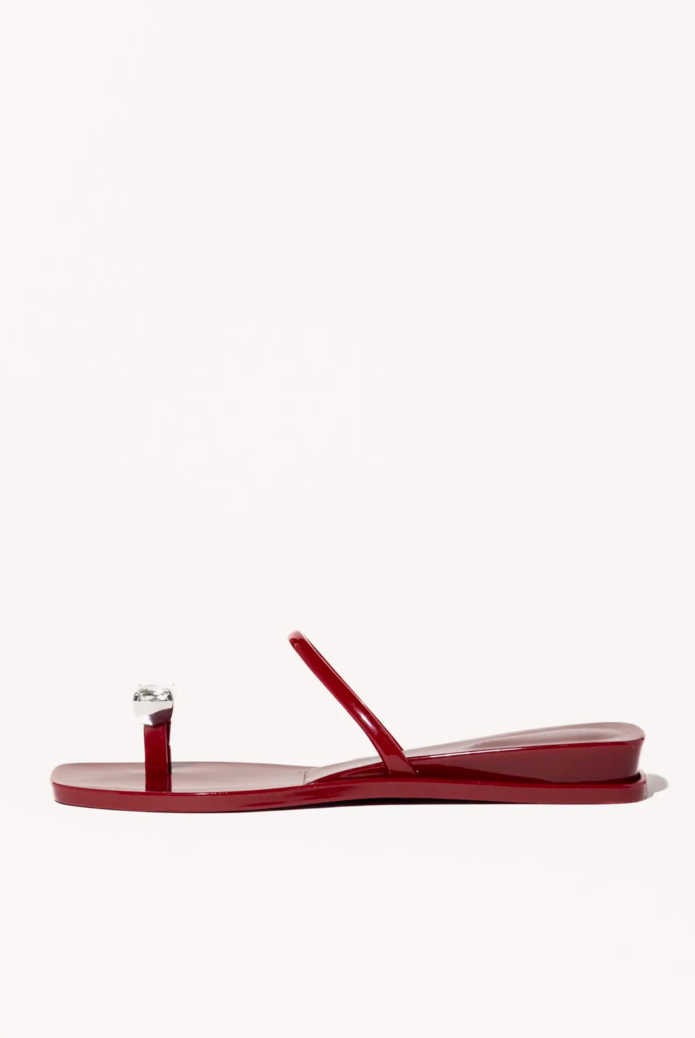 swatch_red balia slide sandal flat sandals