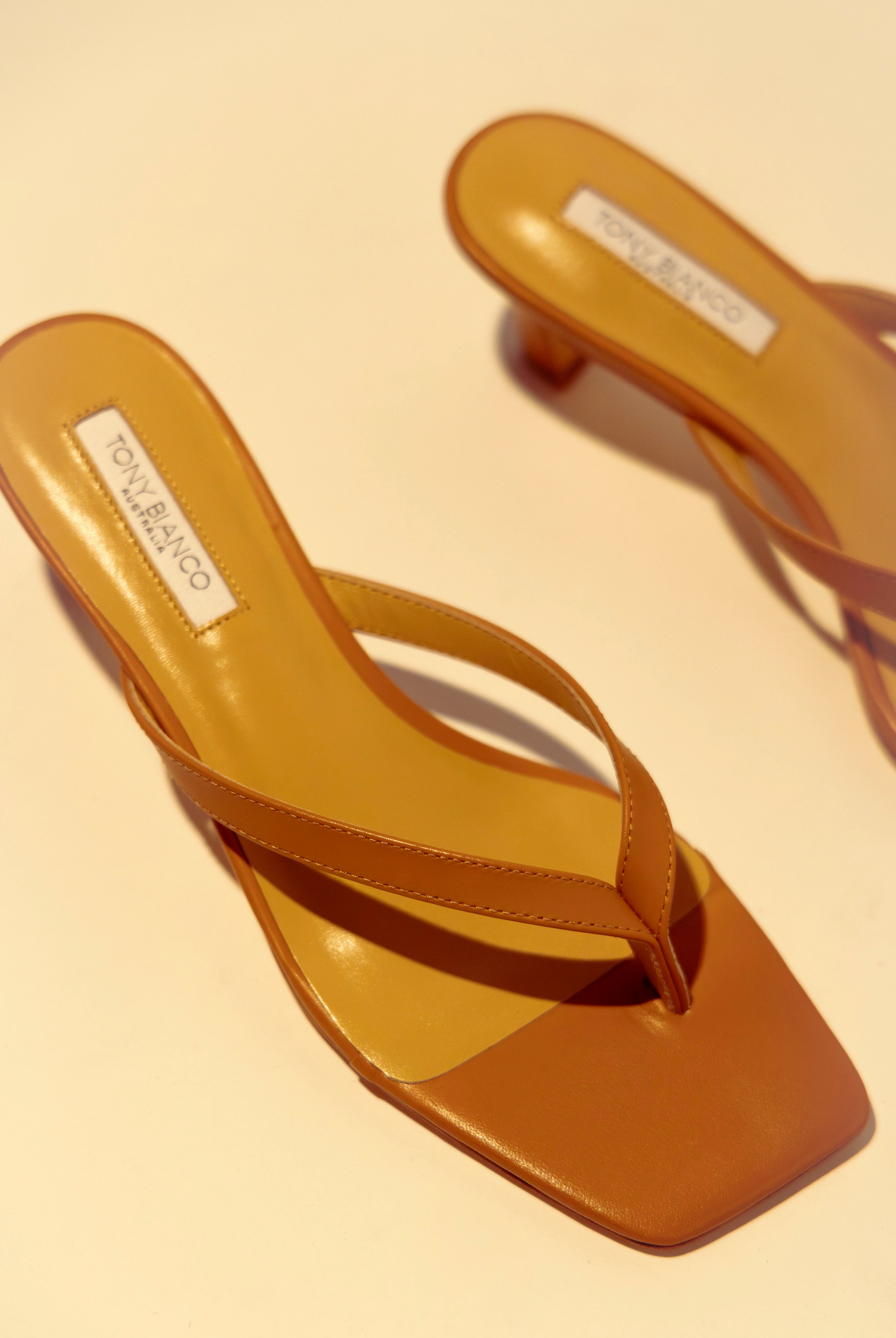 swatch_tan topaz thong sandal heeled sandals