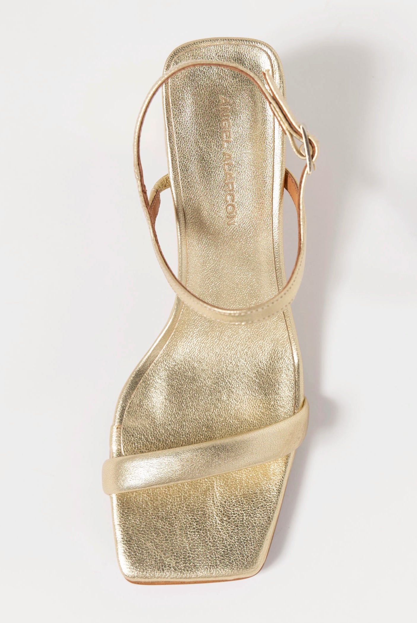 swatch_Platino Leather angel alarcon dominique heeled sandal