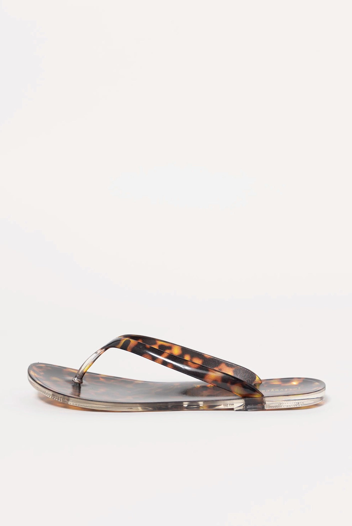 swatch_Tortoise jeffrey campbell beach day thong sandal