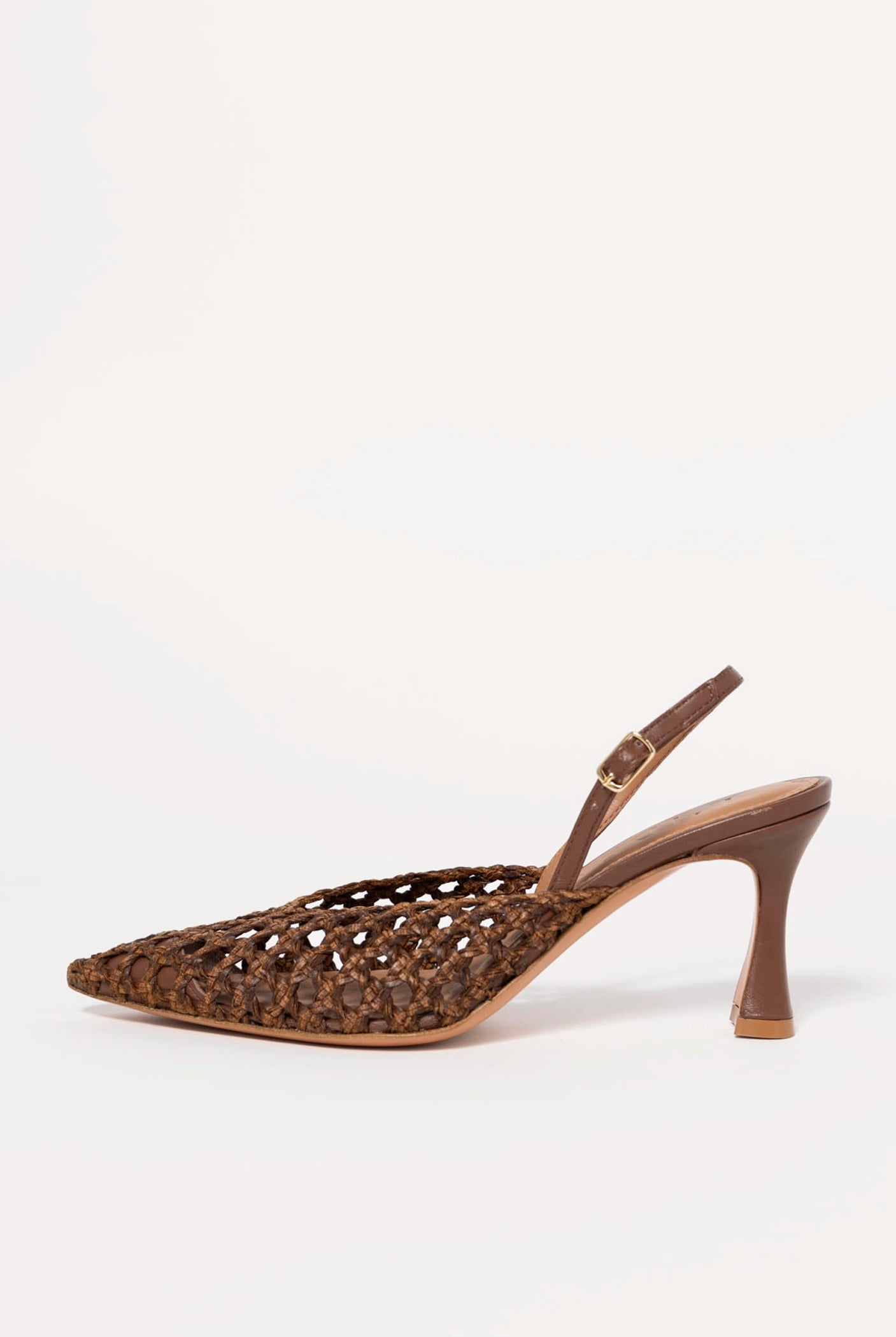 swatch_Brown leather eli woven pump heels