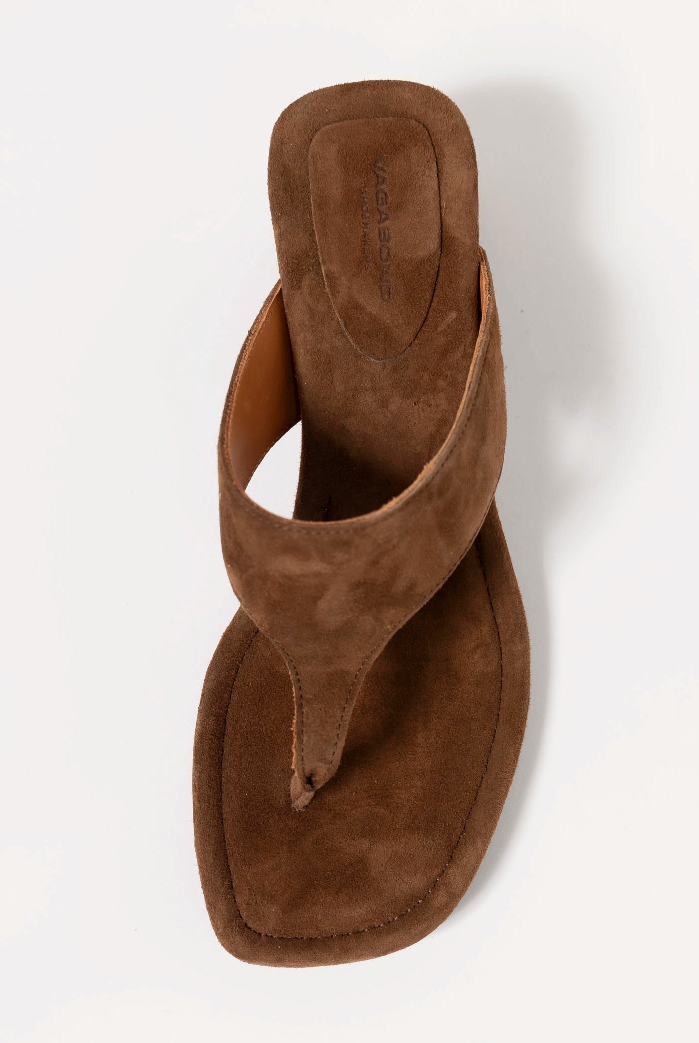 swatch_Cocoa Suede vagabond evie heeled thong sandal
