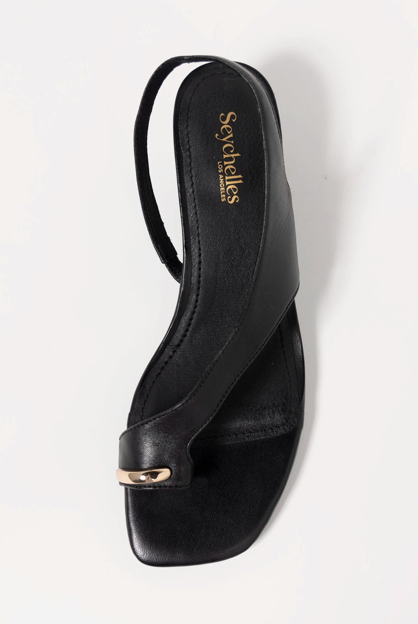 swatch_Black Leather seychelles sparks flying heeled sandal