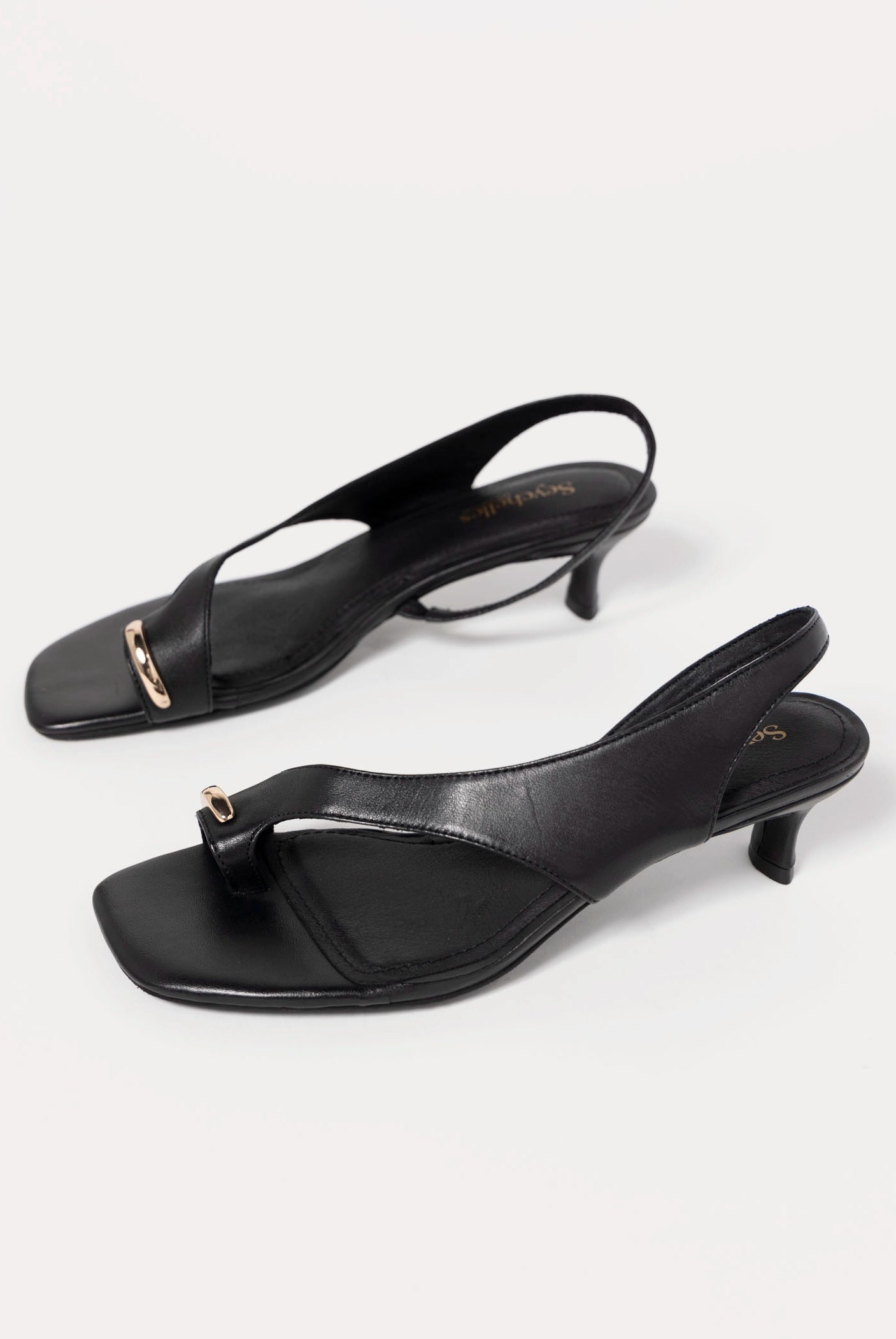 swatch_Black Leather seychelles sparks flying heeled sandal