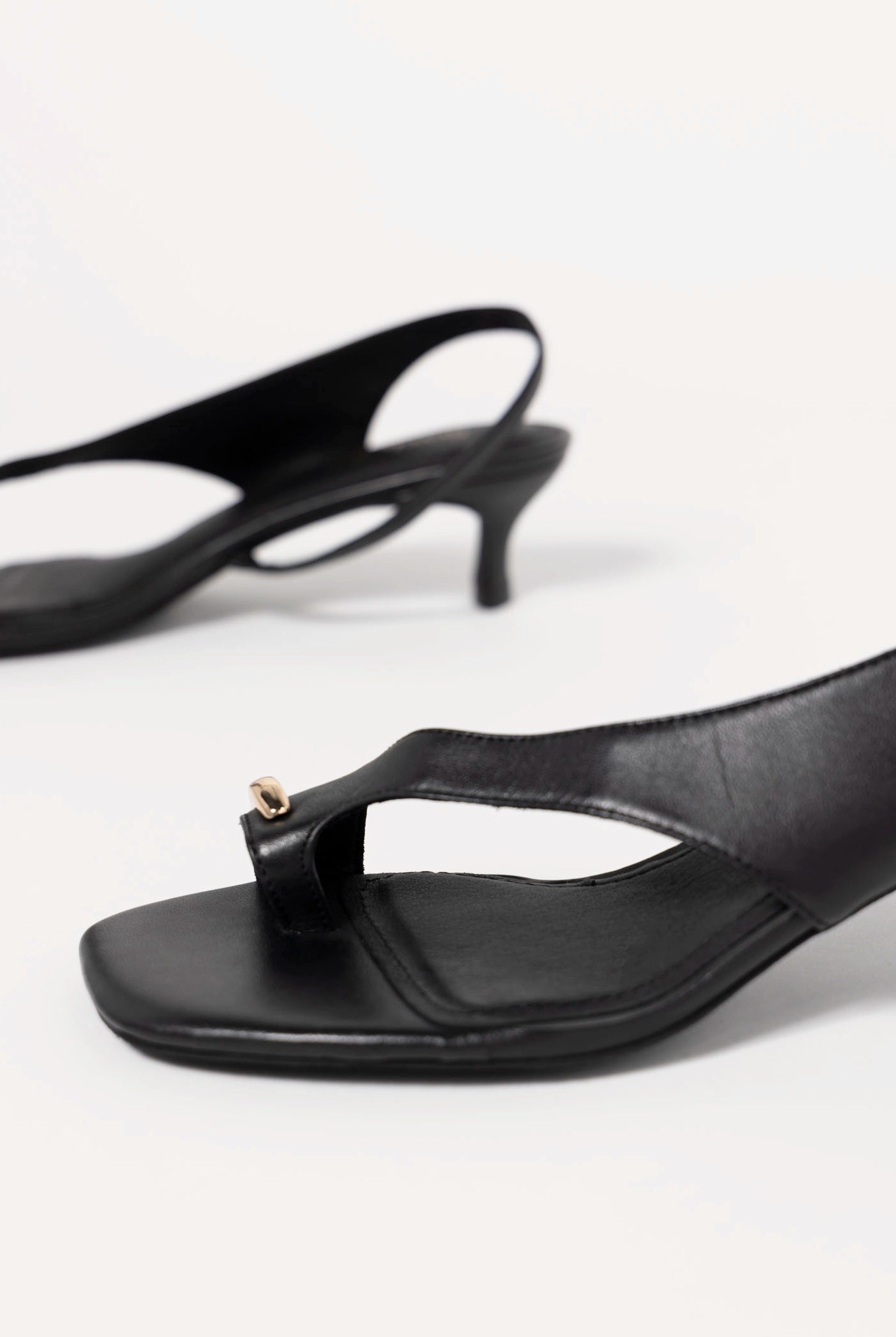 swatch_Black Leather seychelles sparks flying heeled sandal