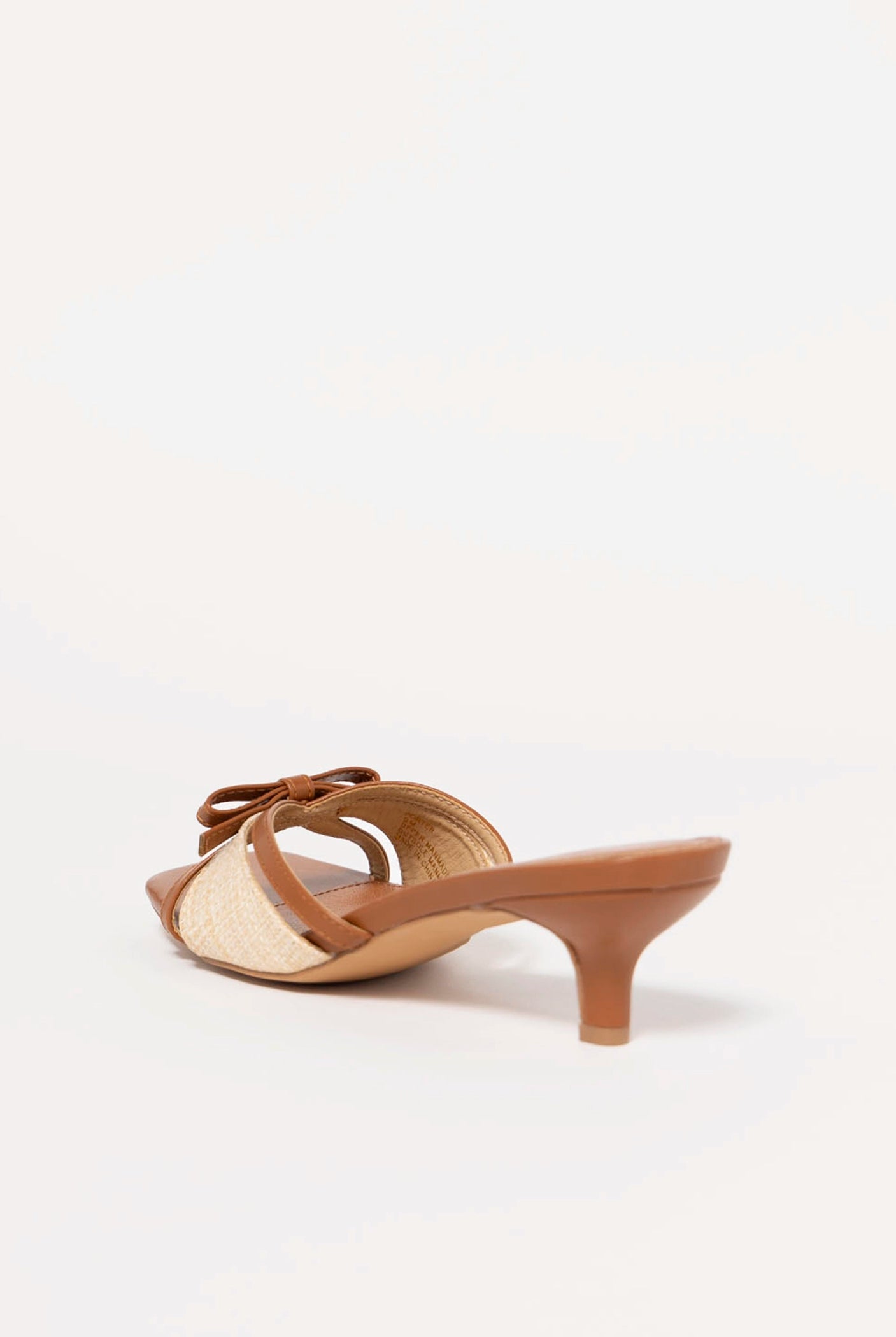 swatch_Cognac Vegan Leather coconuts porter kitten heel sandal