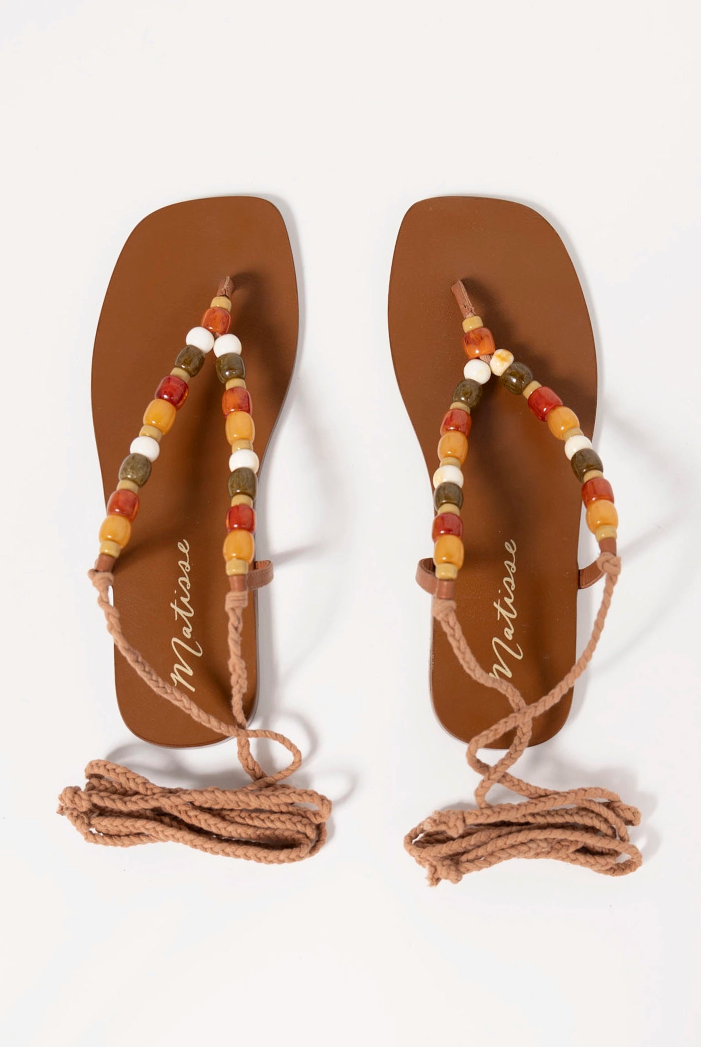 swatch_Tan matisse elvie beaded thong sandal