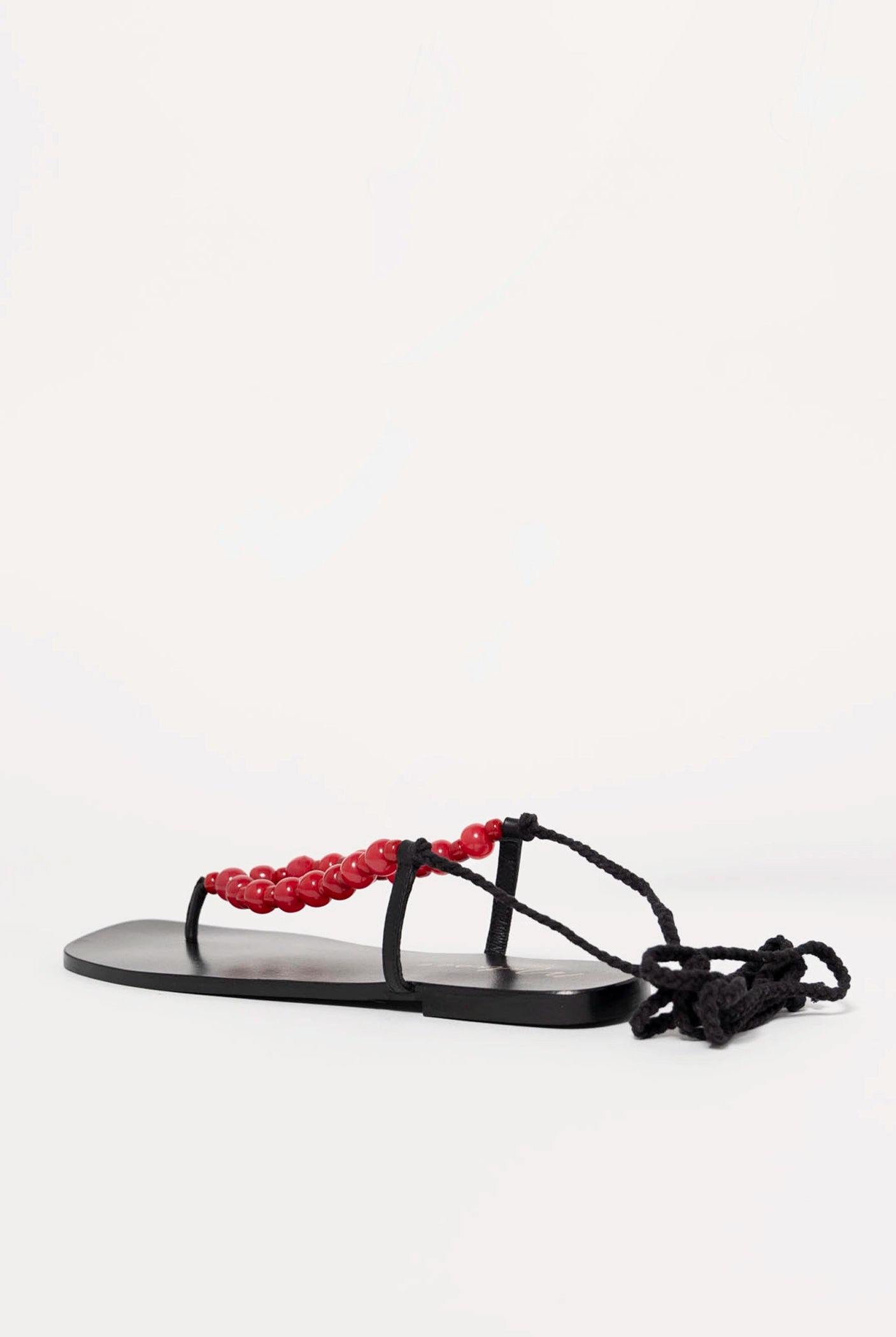 swatch_Black matisse elvie beaded thong sandal