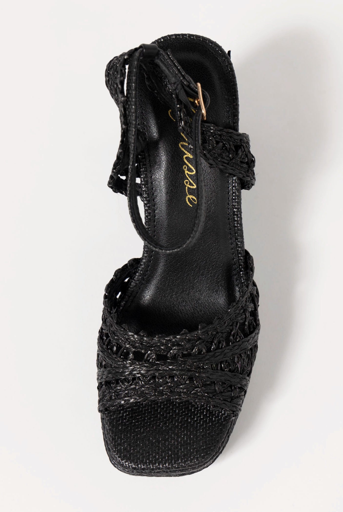 swatch_Black matisse orion raffia heeled platform sandal