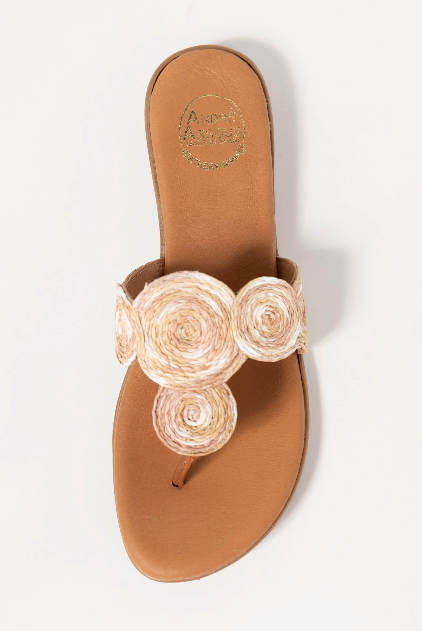 swatch_Cuero Multi andre assous nikky thong sandal