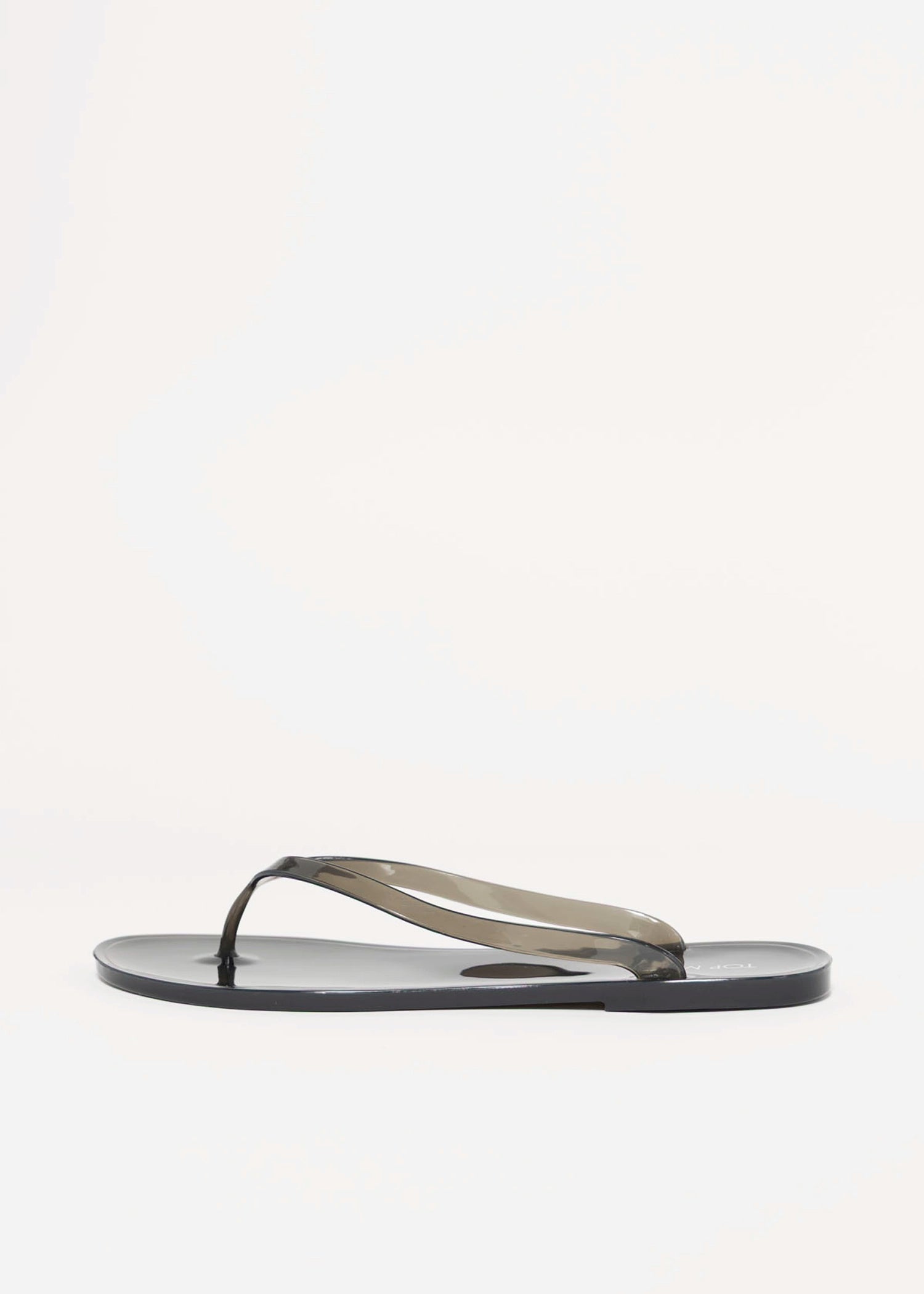 swatch_Black kate jelly flip flop thong sandal