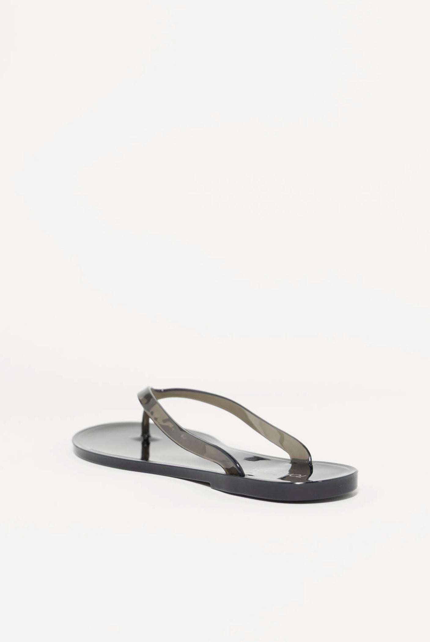 swatch_Black kate jelly flip flop thong sandal