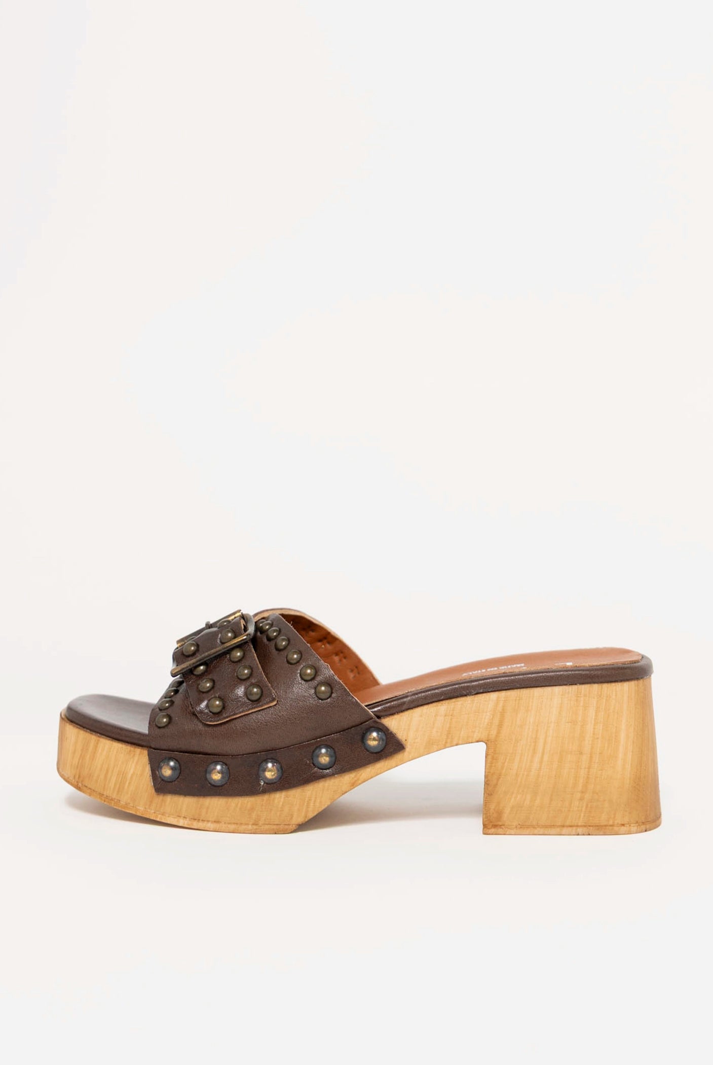swatch_Brown Leather l'idea clog sandal