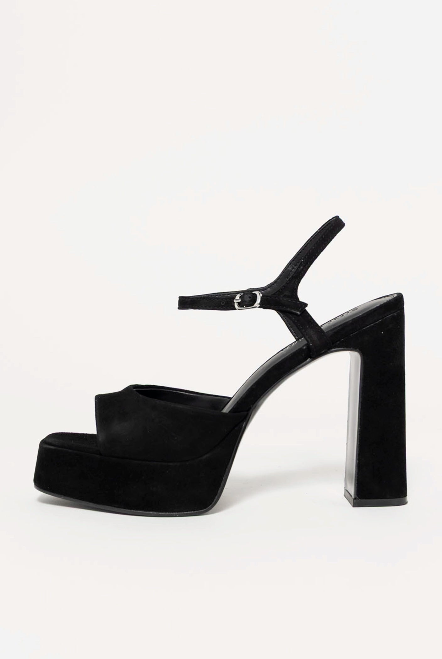 swatch_Black Suede steve madden liandra platform sandal