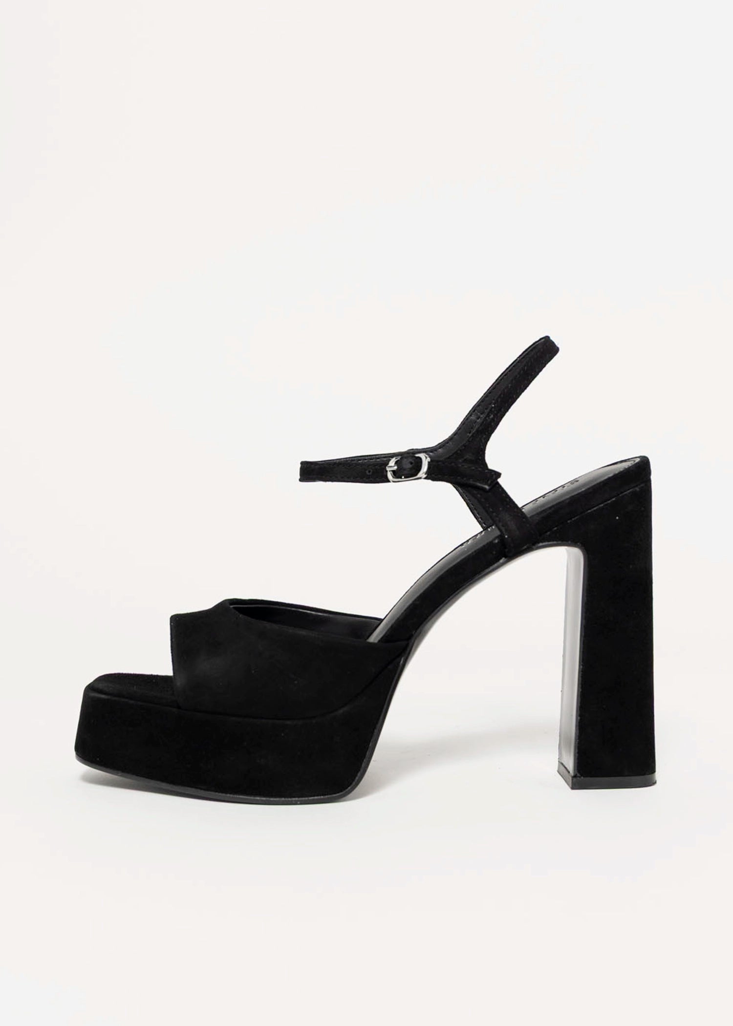 swatch_Black Suede steve madden liandra platform sandal