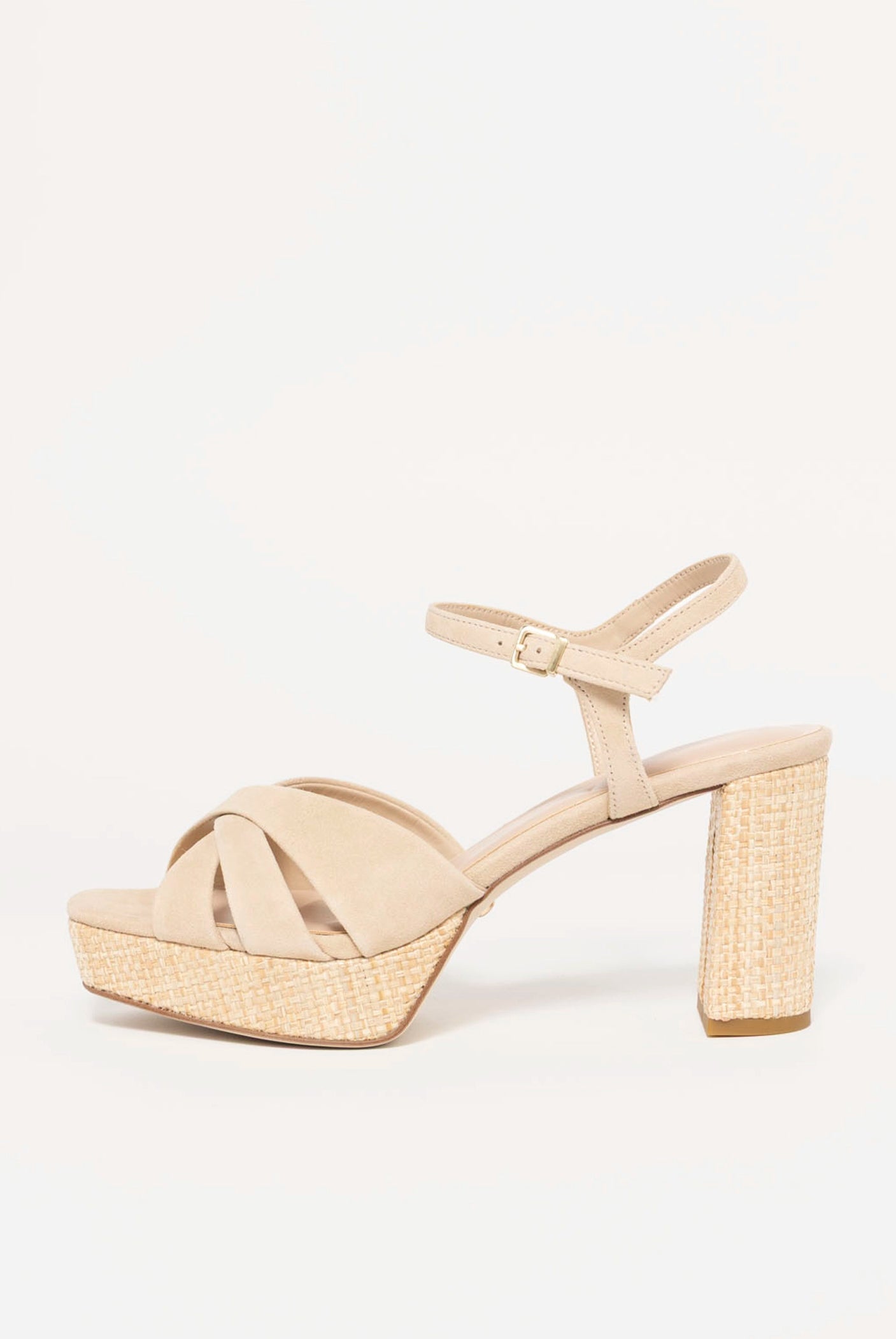 swatch_Beige suede pelle moda petina platform sandal