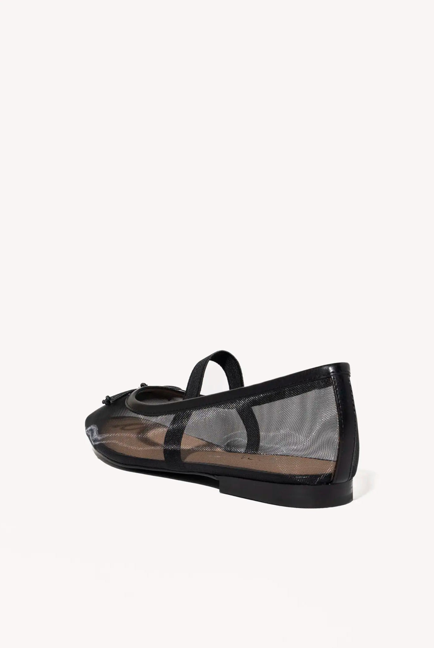 swatch_black bronx mesh flat flat shoes