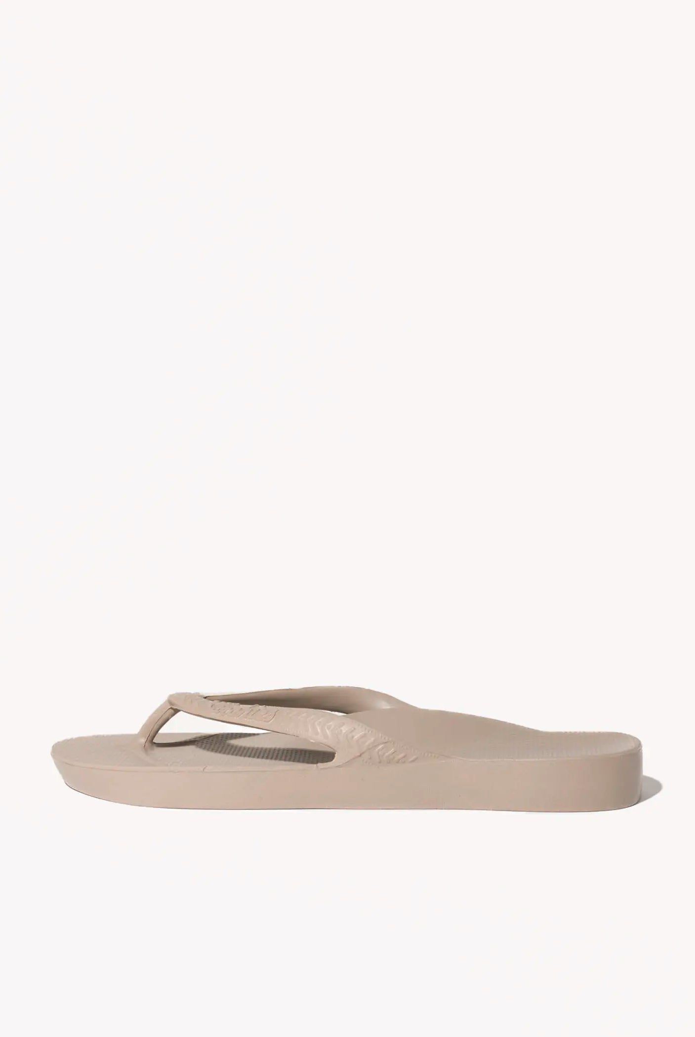 swatch_taupe arch support flip flop flat sandals