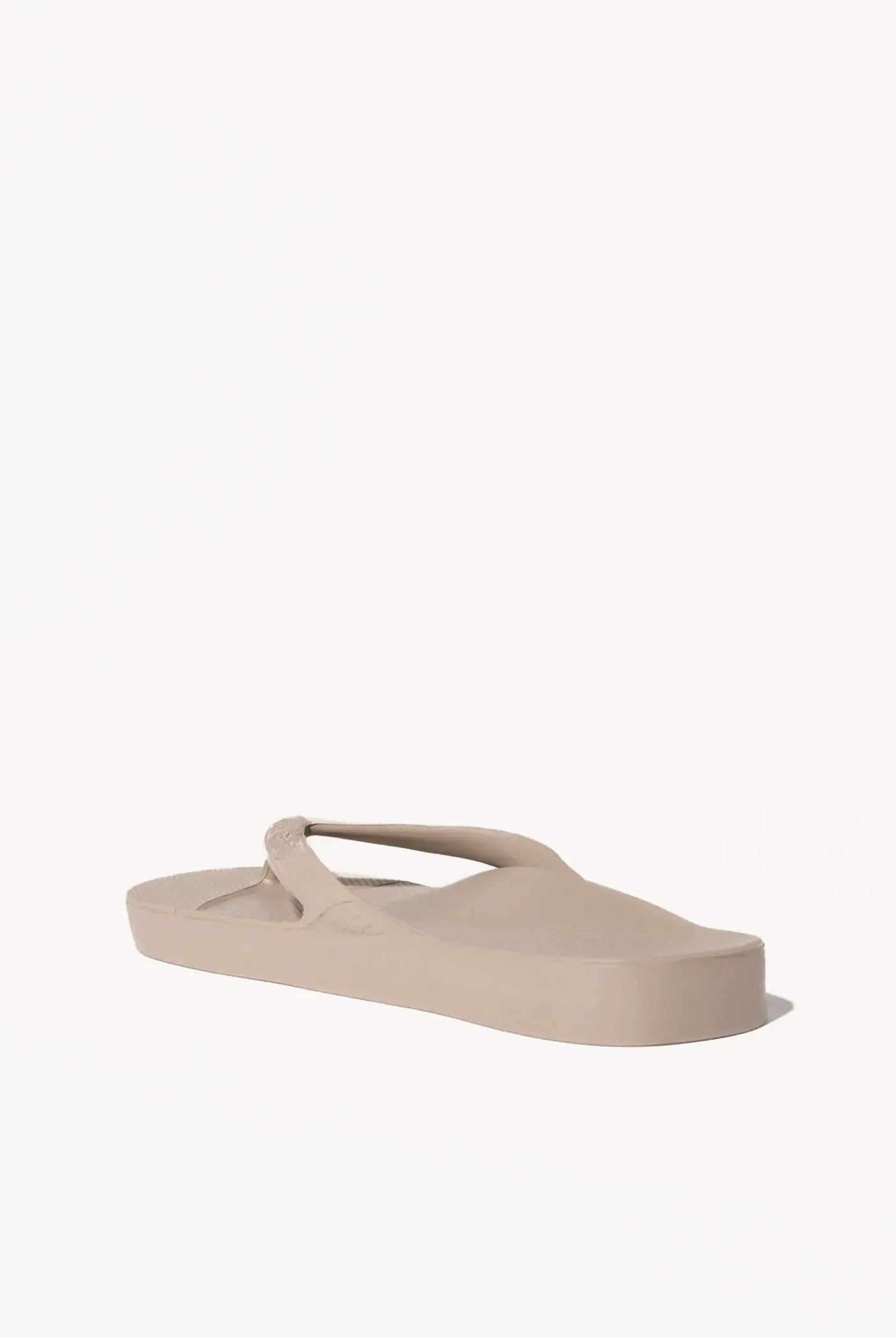 swatch_taupe arch support flip flop flat sandals