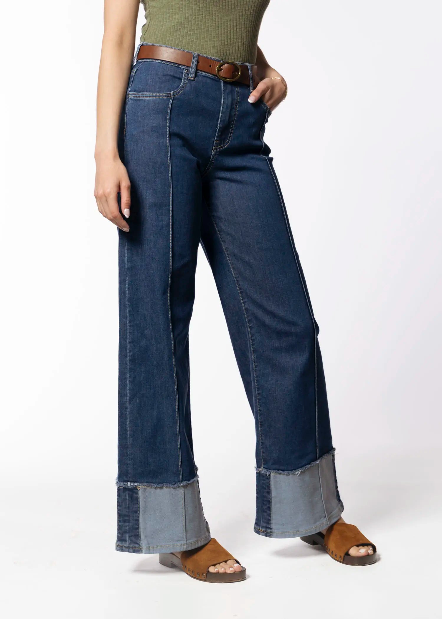 swatch_blue margo wide leg jean apparel