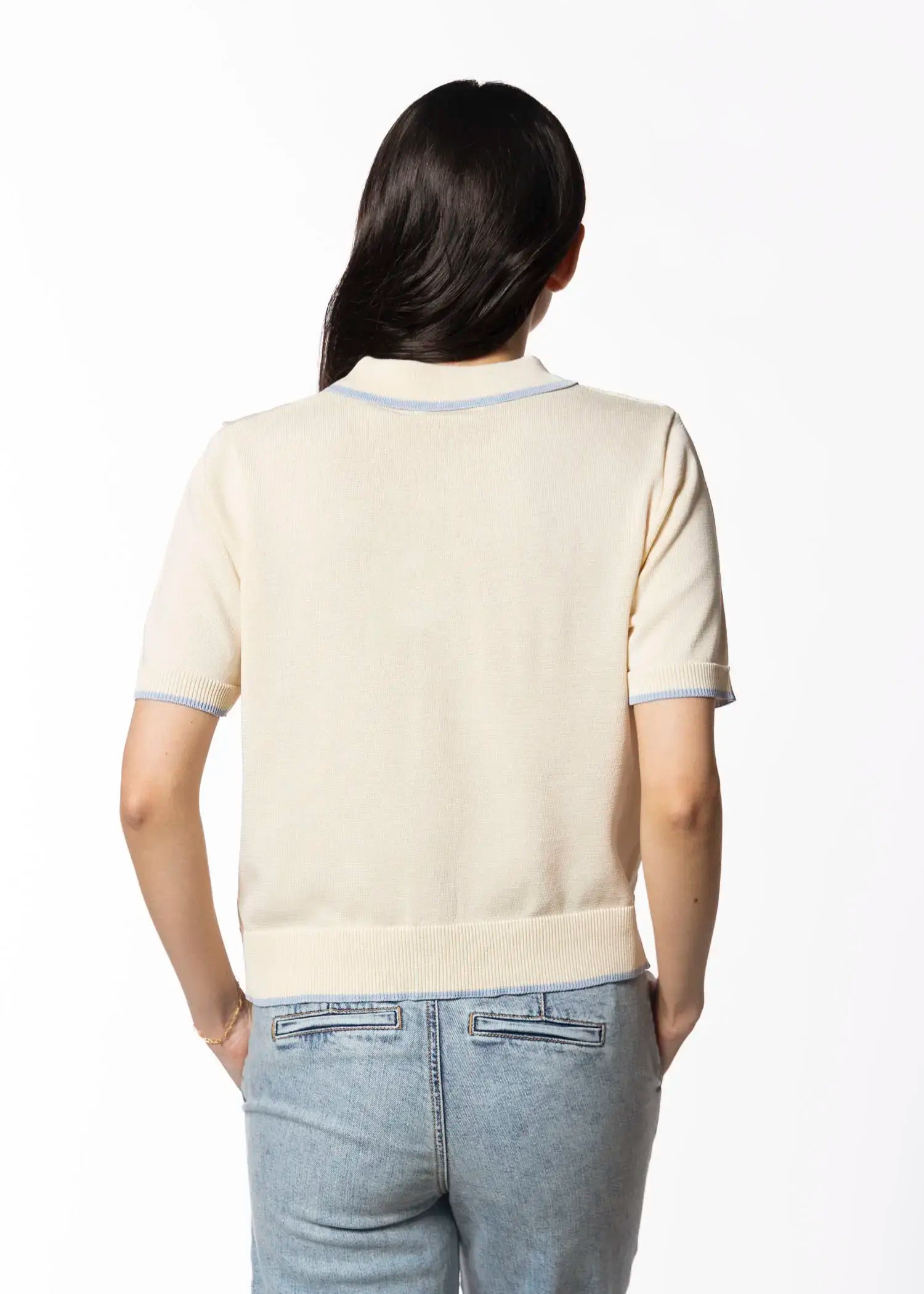 swatch_neutrals short sleeve cardigan apparel