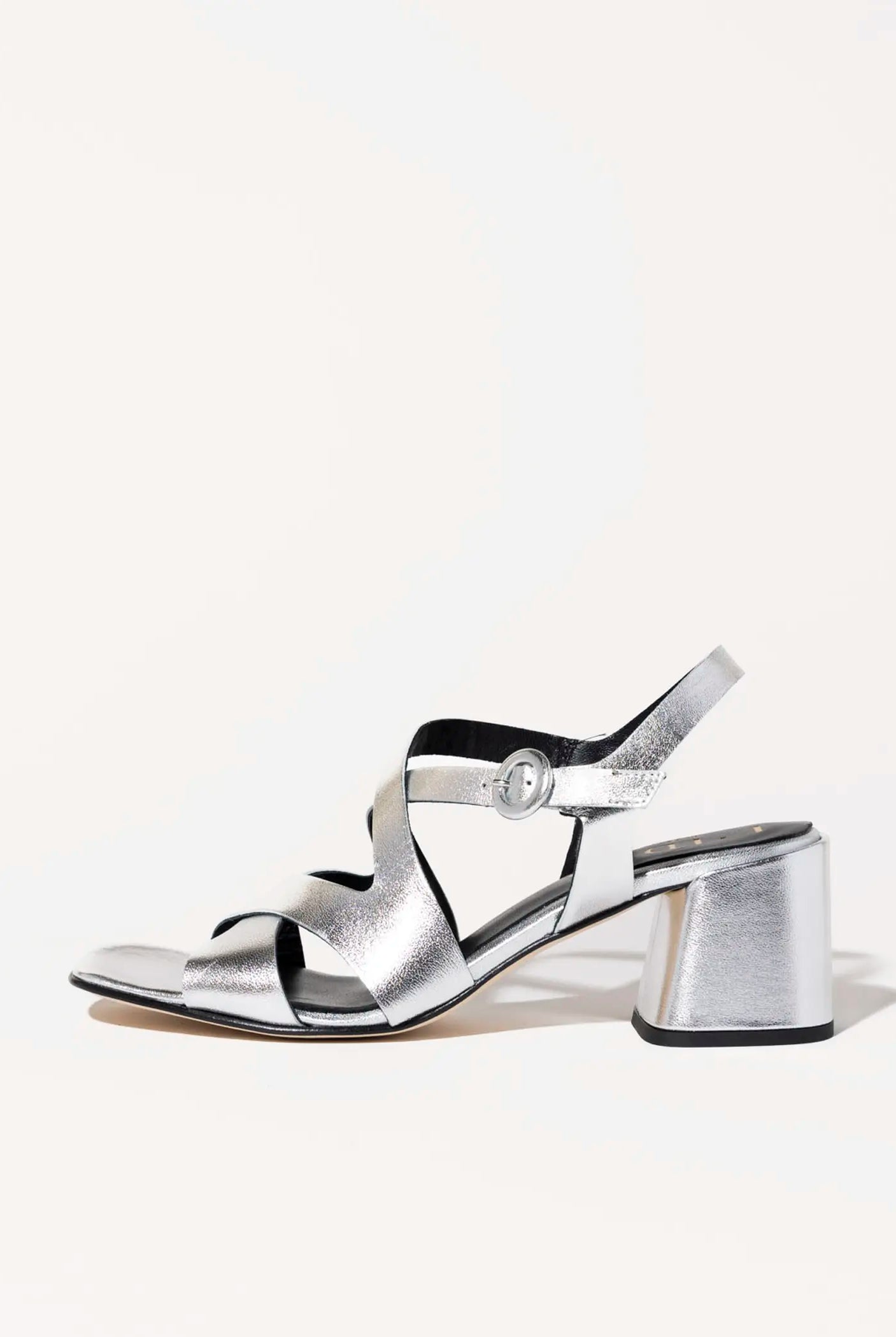 swatch_silver leather heeled sandal heeled sandals