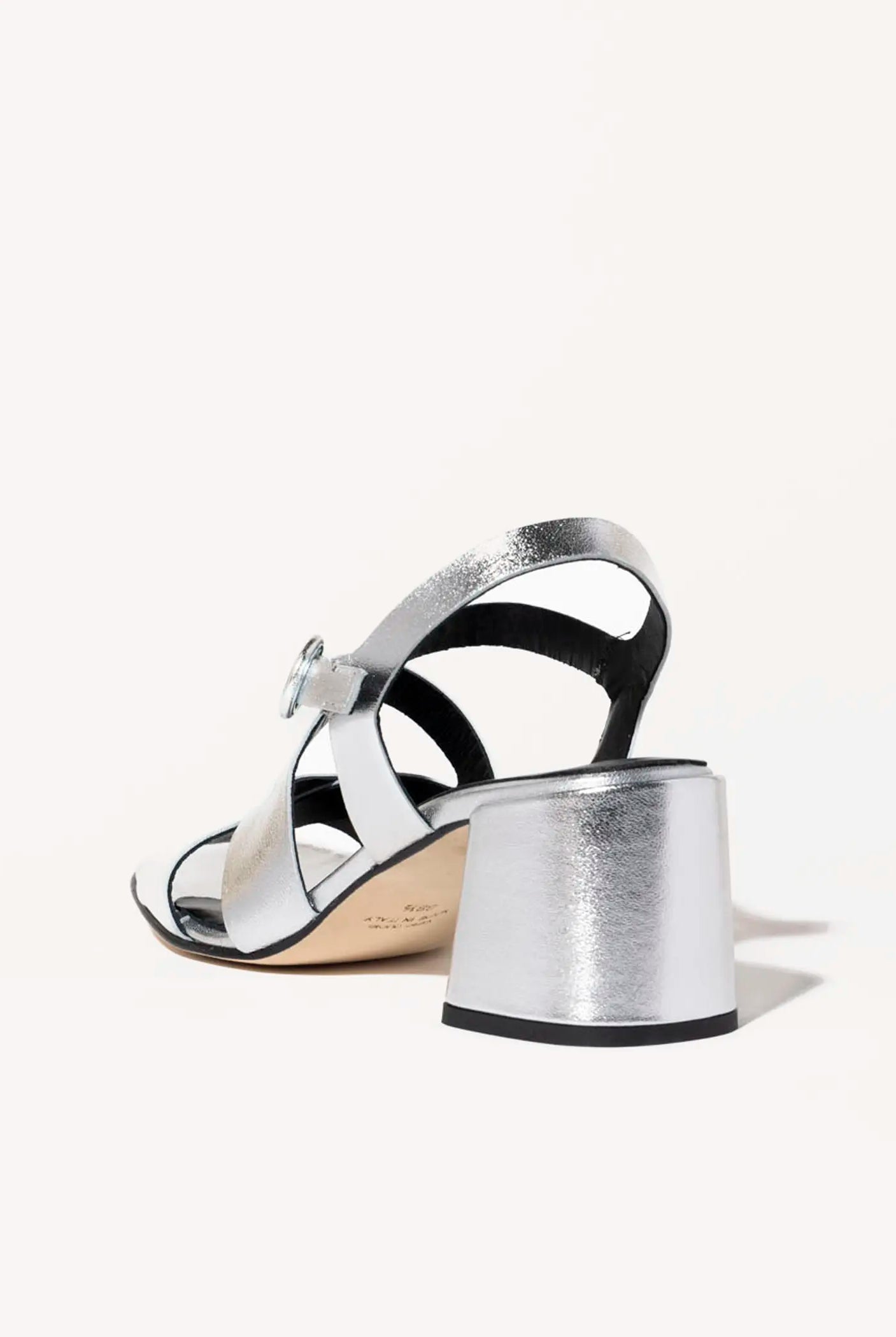 swatch_silver leather heeled sandal heeled sandals