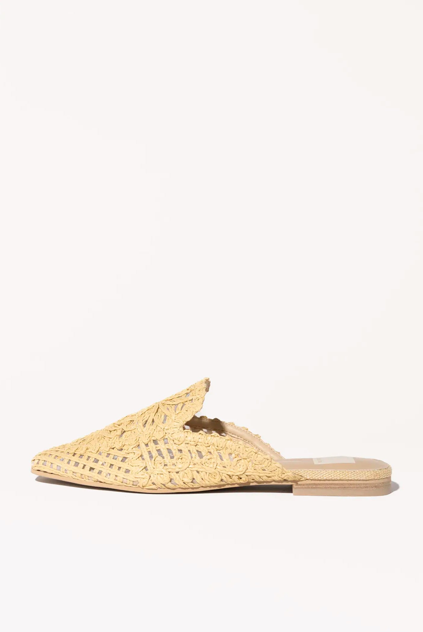 swatch_neutrals diya macrame slide flat shoes