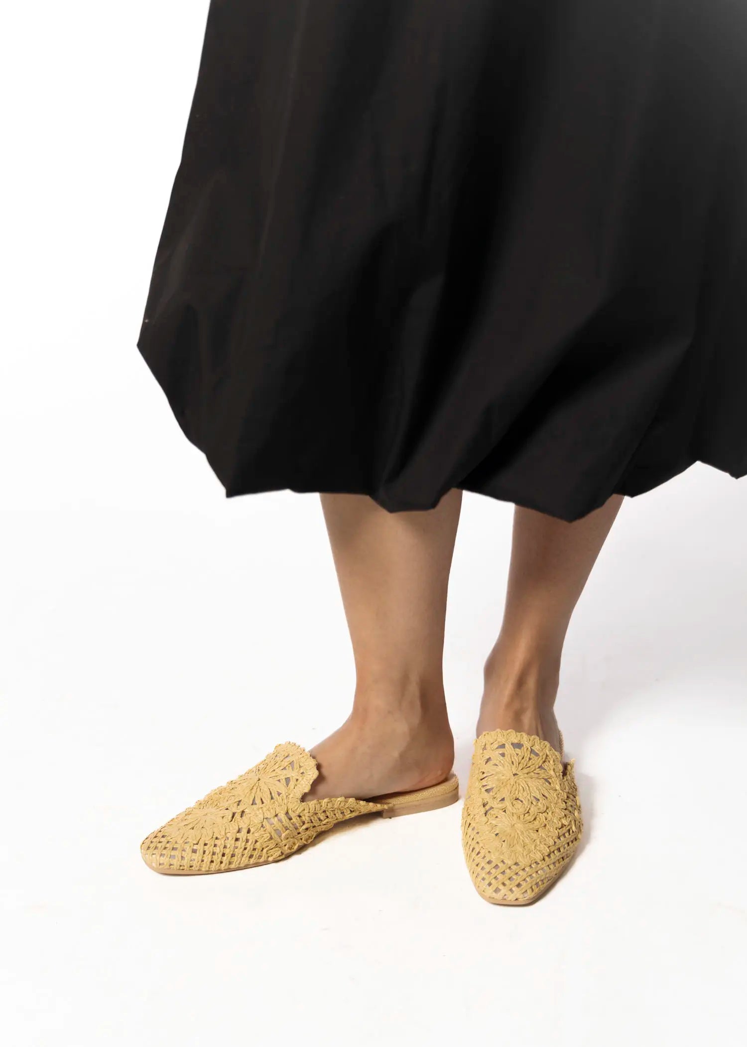 swatch_neutrals diya macrame slide flat shoes