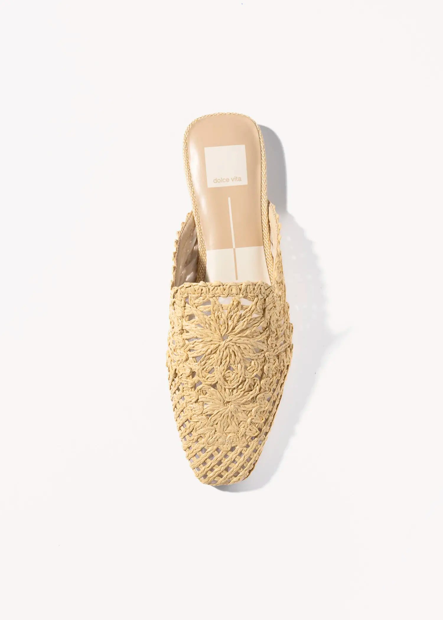 swatch_neutrals diya macrame slide flat shoes