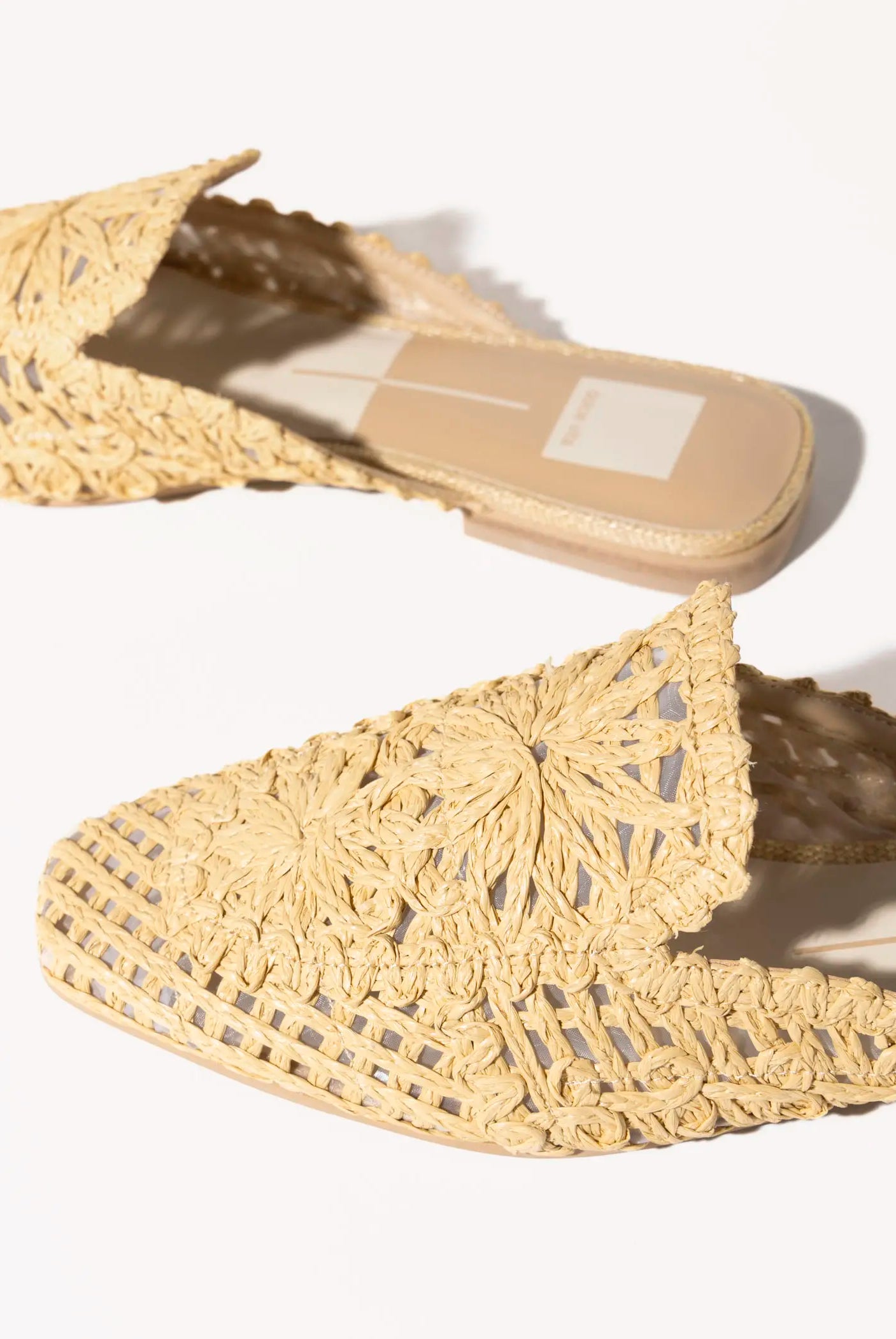 swatch_neutrals diya macrame slide flat shoes