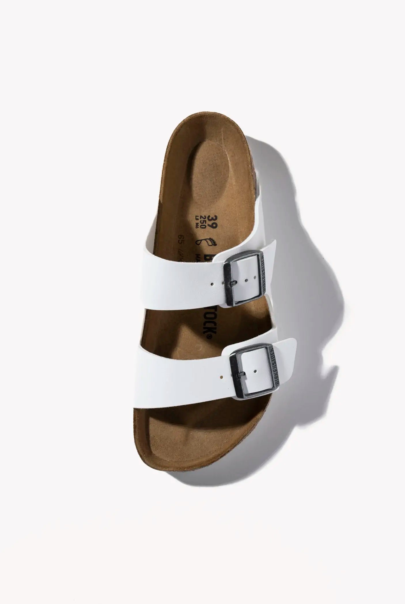 swatch_white arizona sandal flat sandals