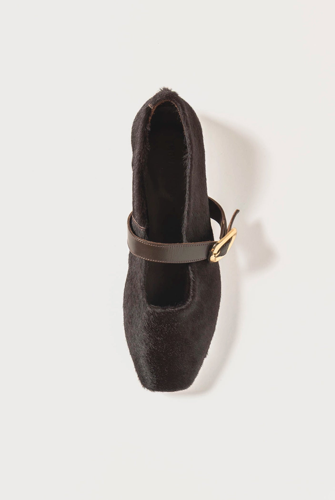 swatch_Chocolate Haircalf mary jane flats