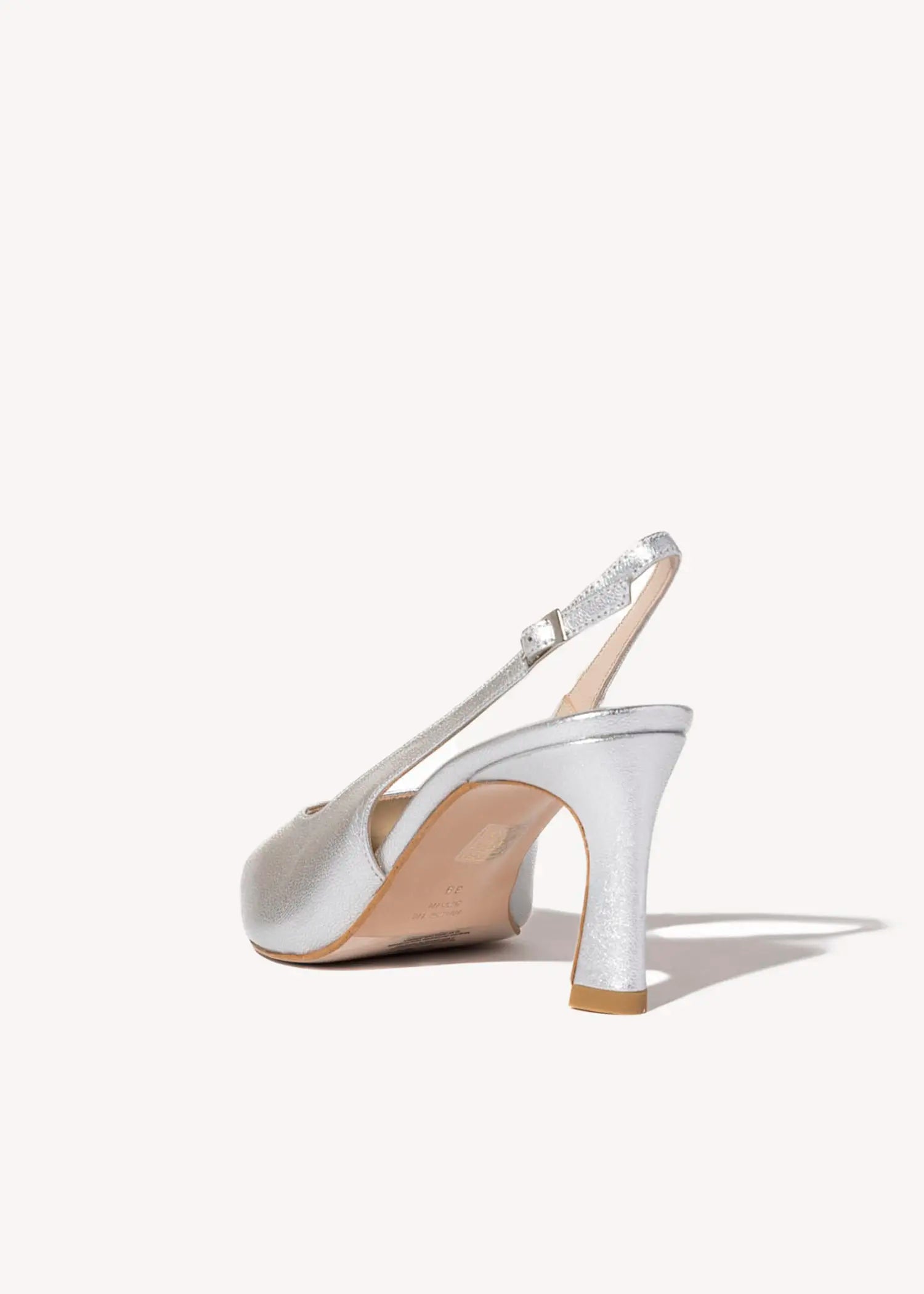 swatch_metallic laurette slingback pump heels
