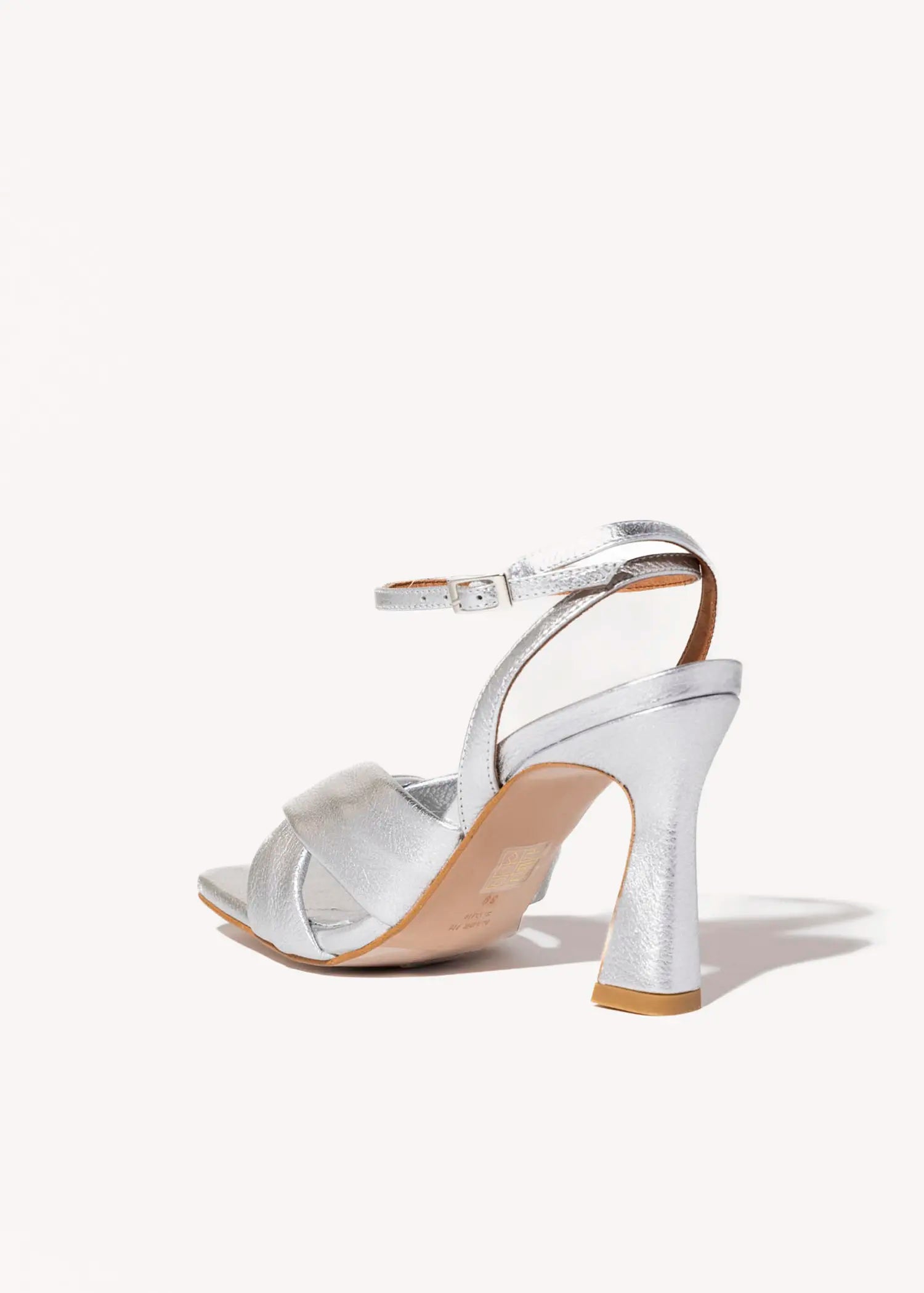 swatch_silver leather maelle leather sandal heeled sandals