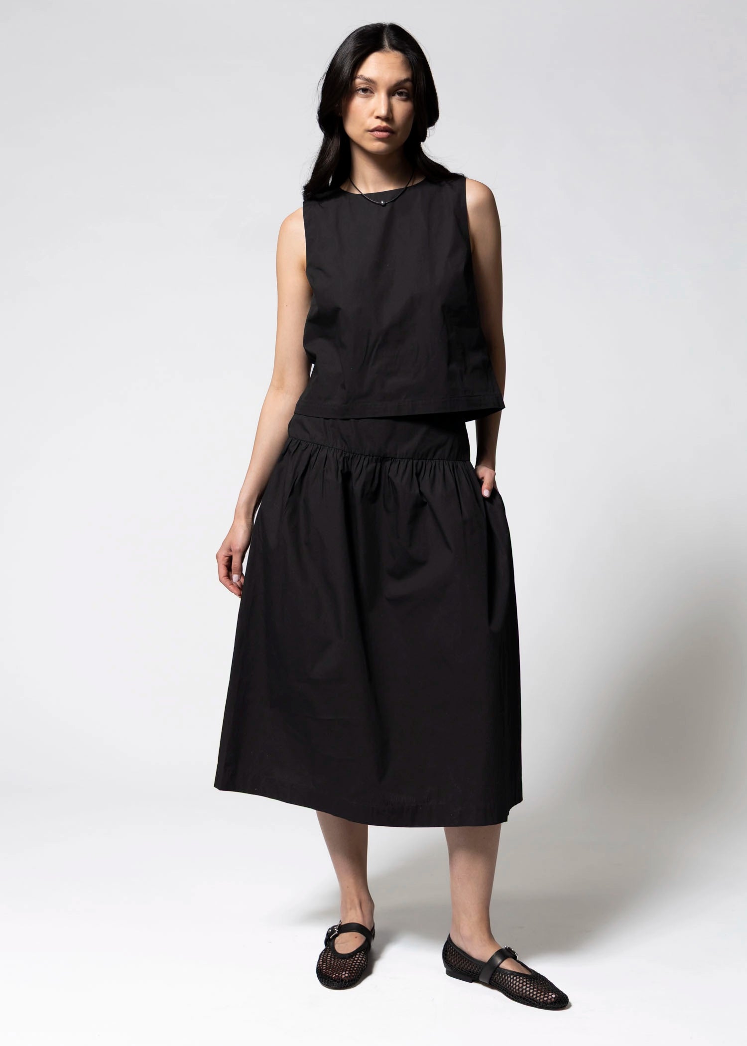 swatch_Black sanctuary matter of time midi skirt