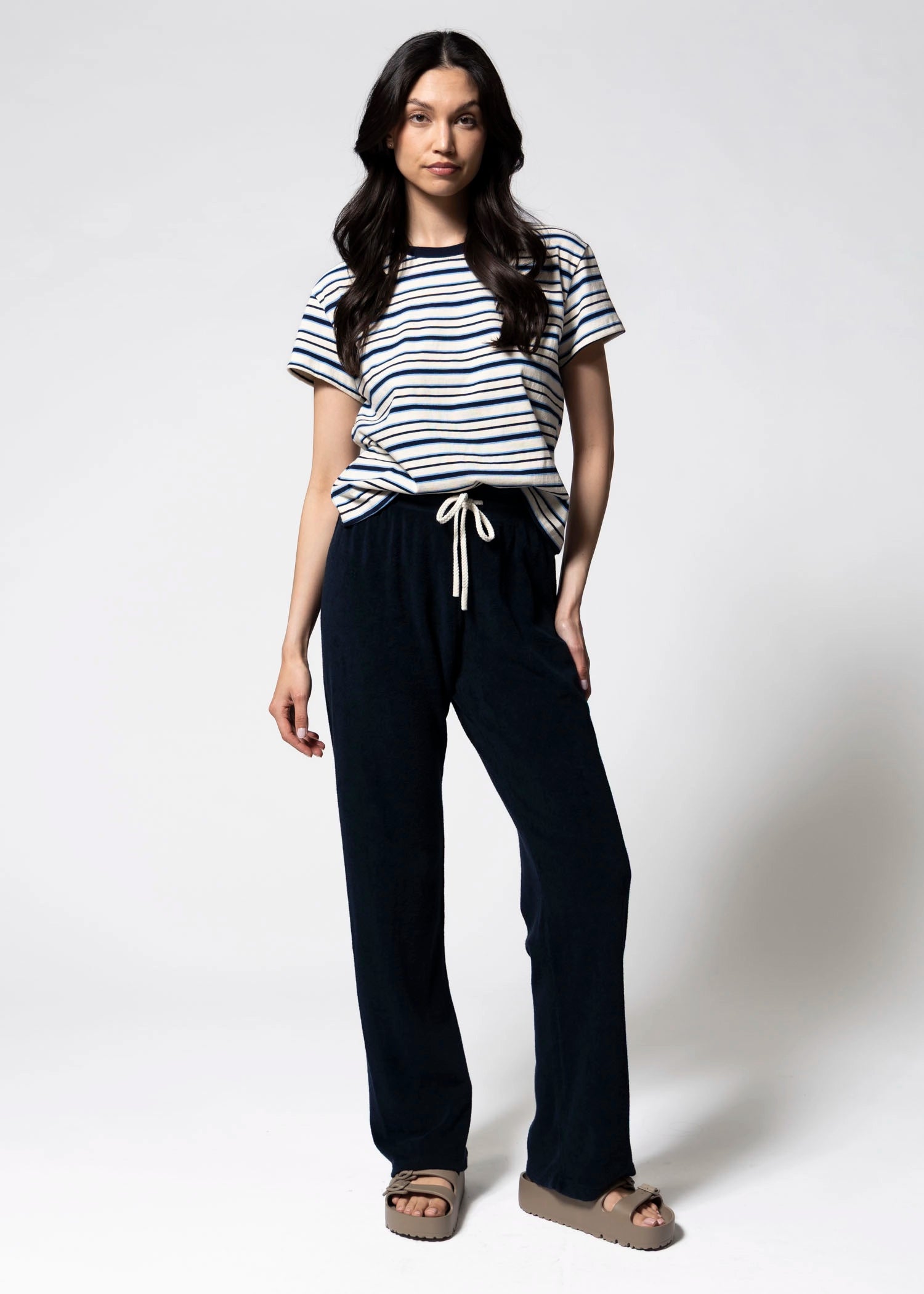 swatch_Navy perfect white tee dawn ringer tee