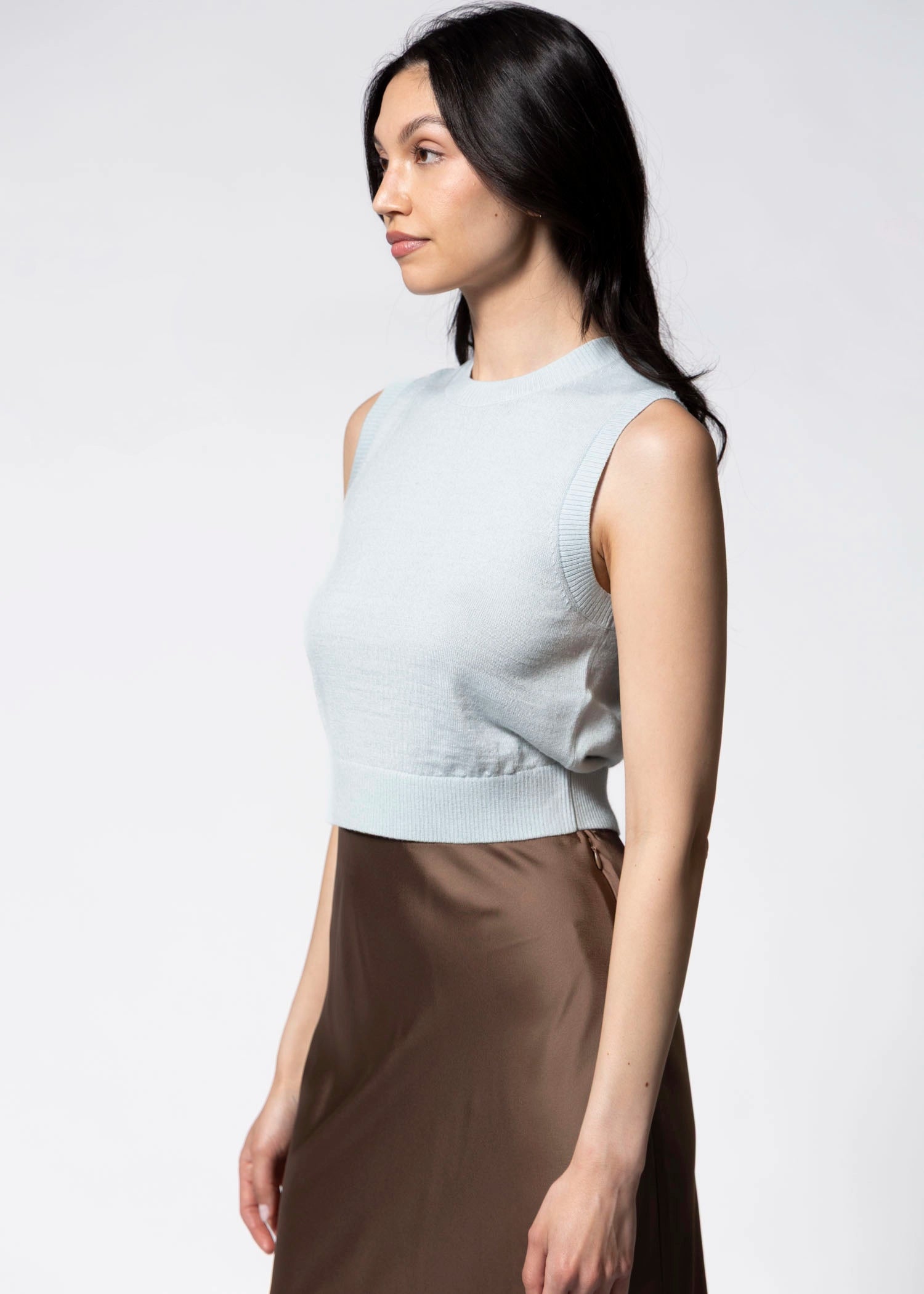swatch_Blue Haze elodie the label flora knit tank