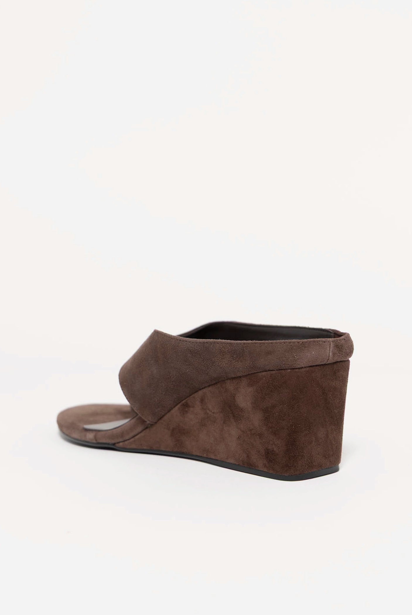 swatch_Espresso Suede tony bianco swift thong wedge sandal