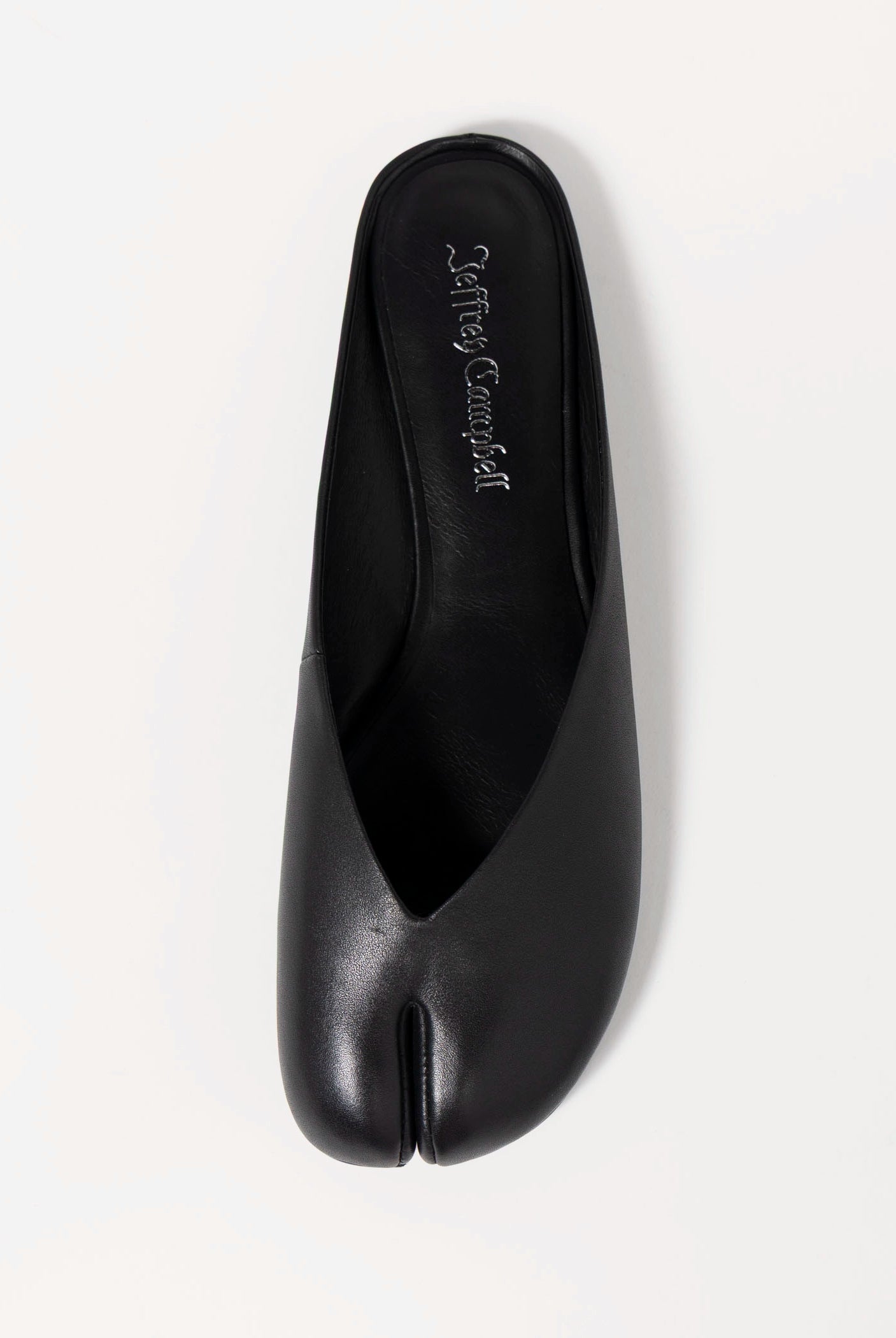 swatch_Black Leather jeffrey campbell cabalina tabi mule