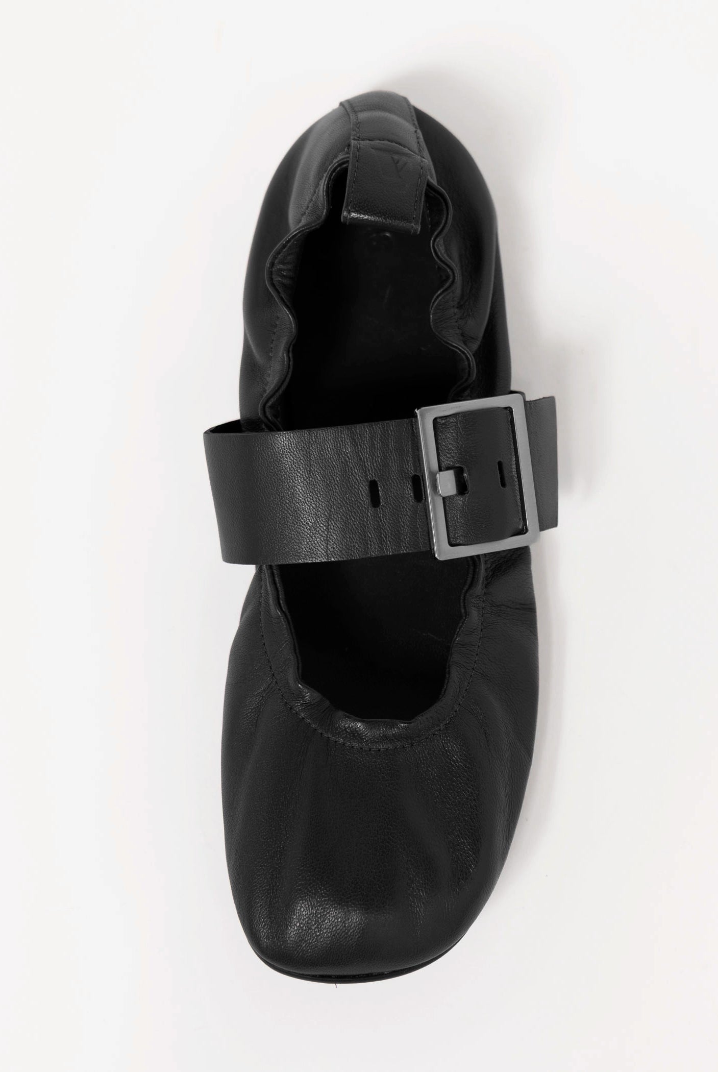 swatch_Black Leather alohas sarea ballet flat mary jane