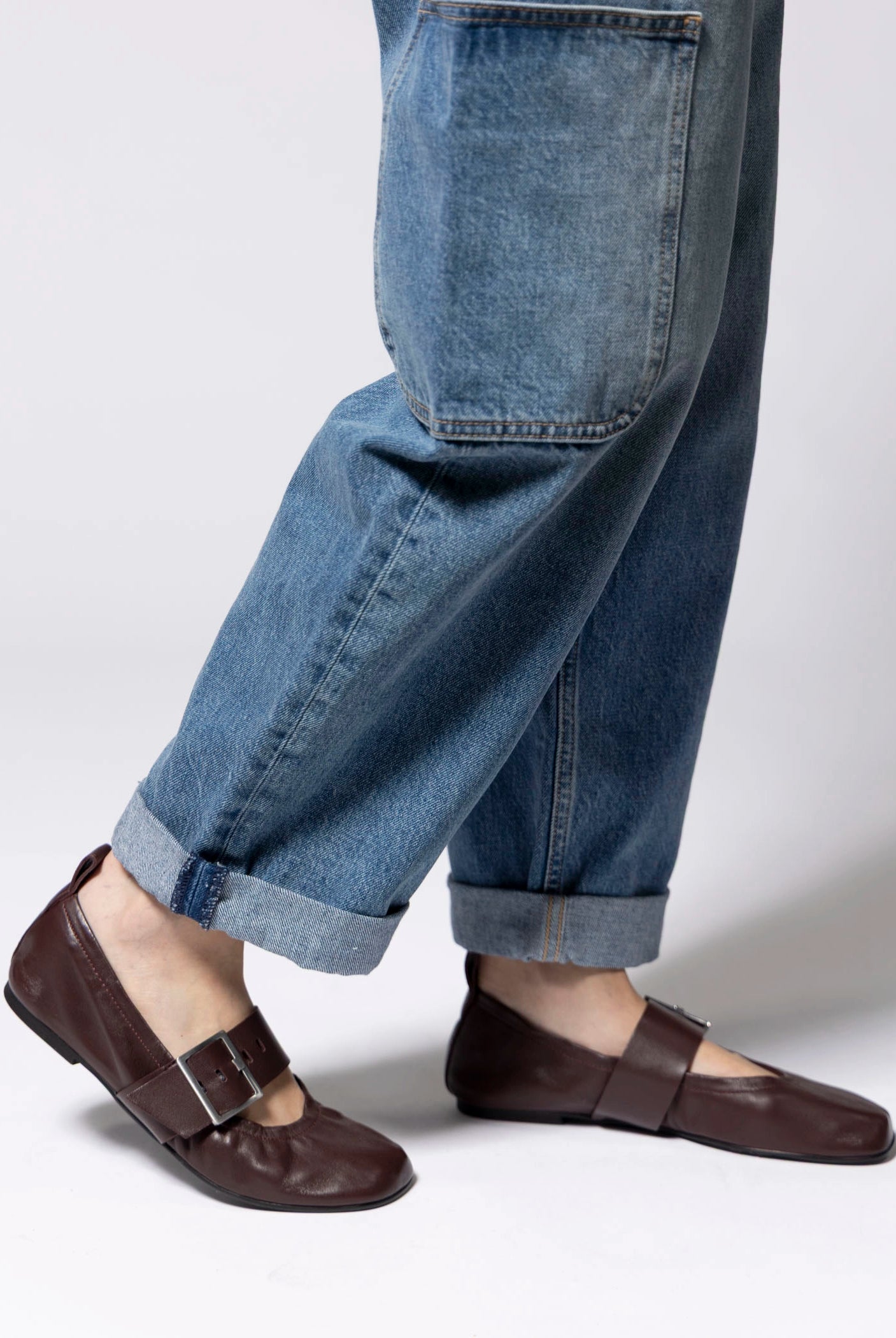 swatch_Burgundy Leather alohas sarea ballet flat mary jane