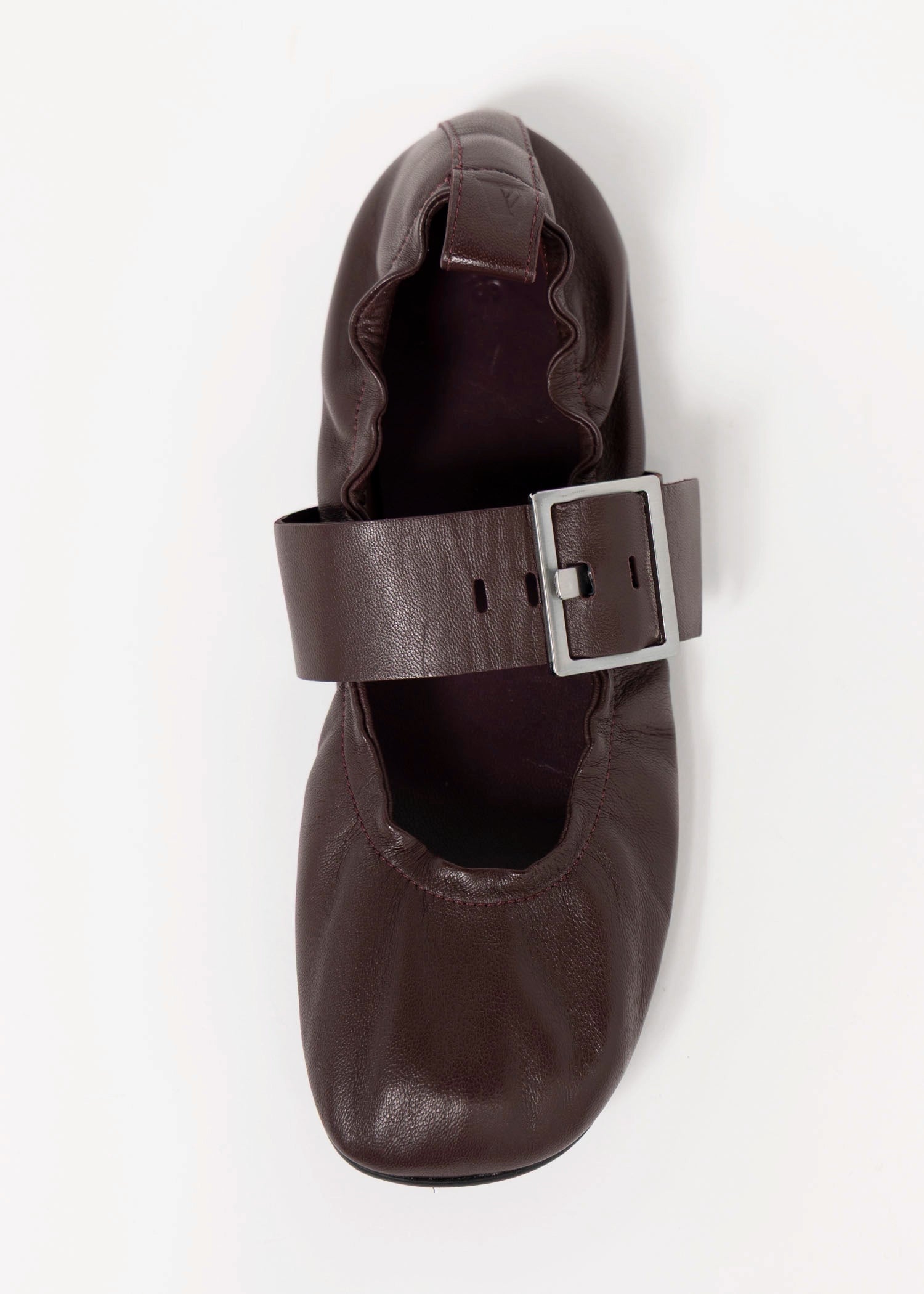 swatch_Burgundy Leather alohas sarea ballet flat mary jane