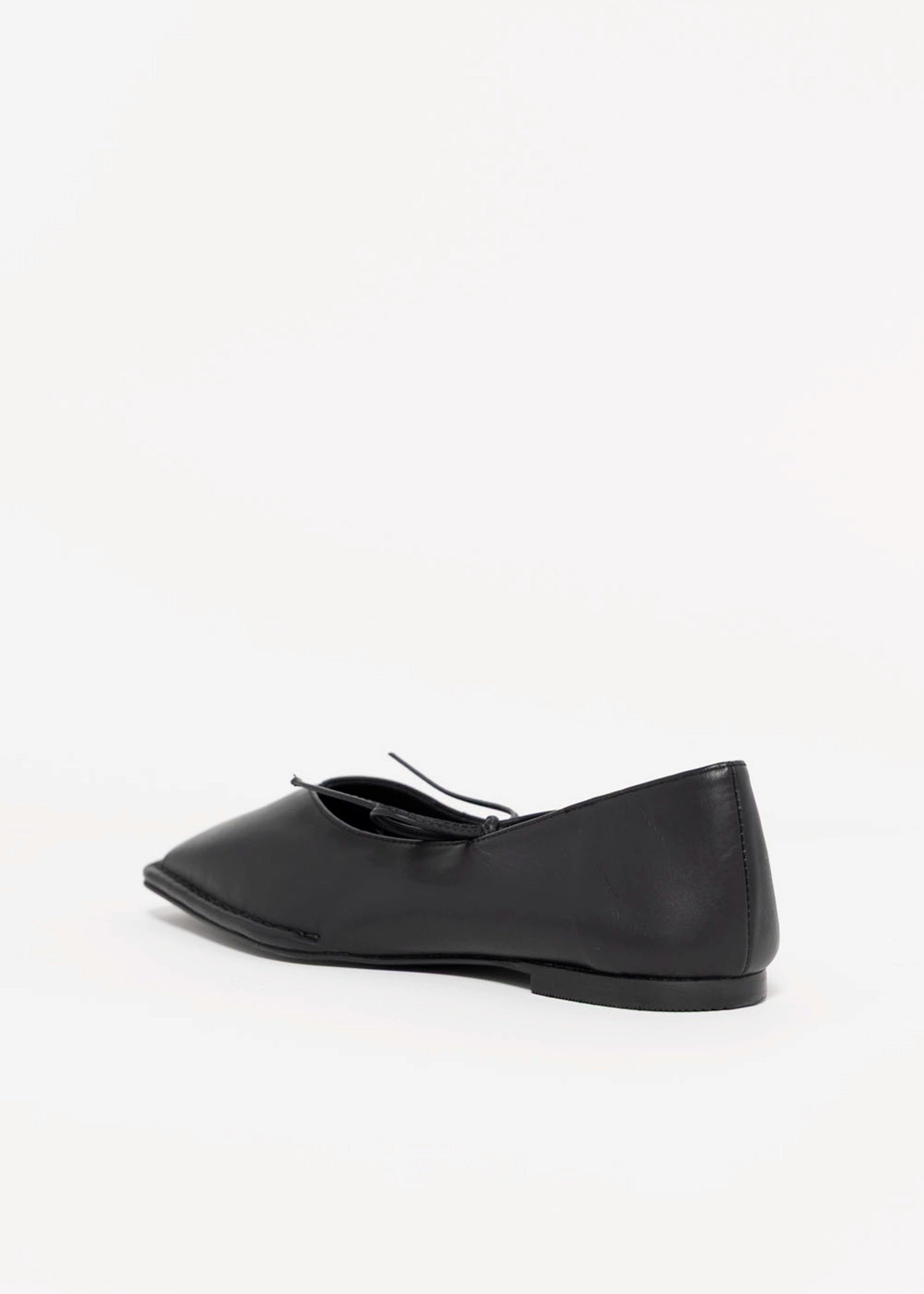 swatch_Black Leather alohas sway ballet flat