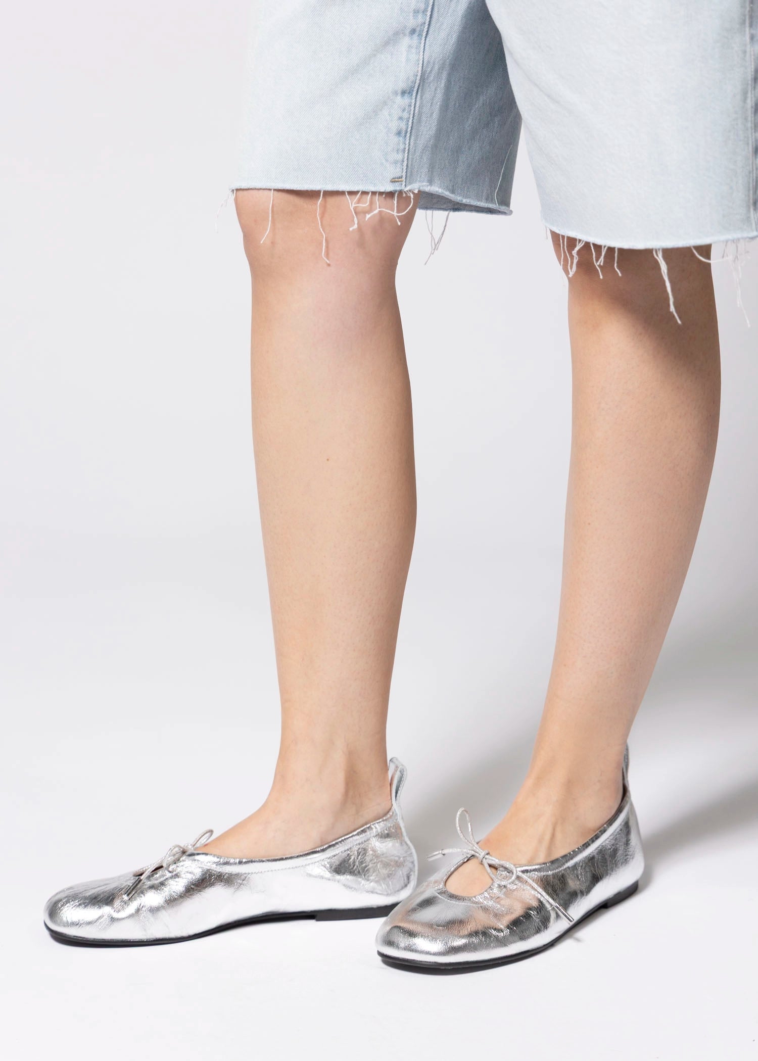 swatch_Silver Leather alohas rosalind ballet flat