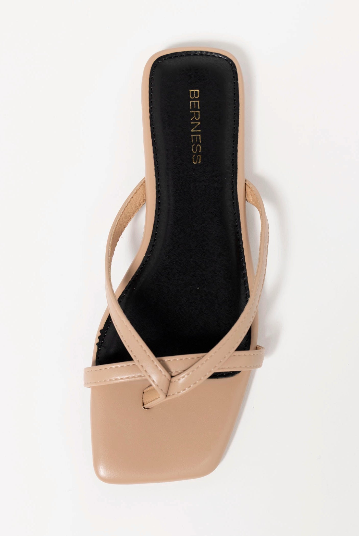 swatch_Beige Kace thong sandal