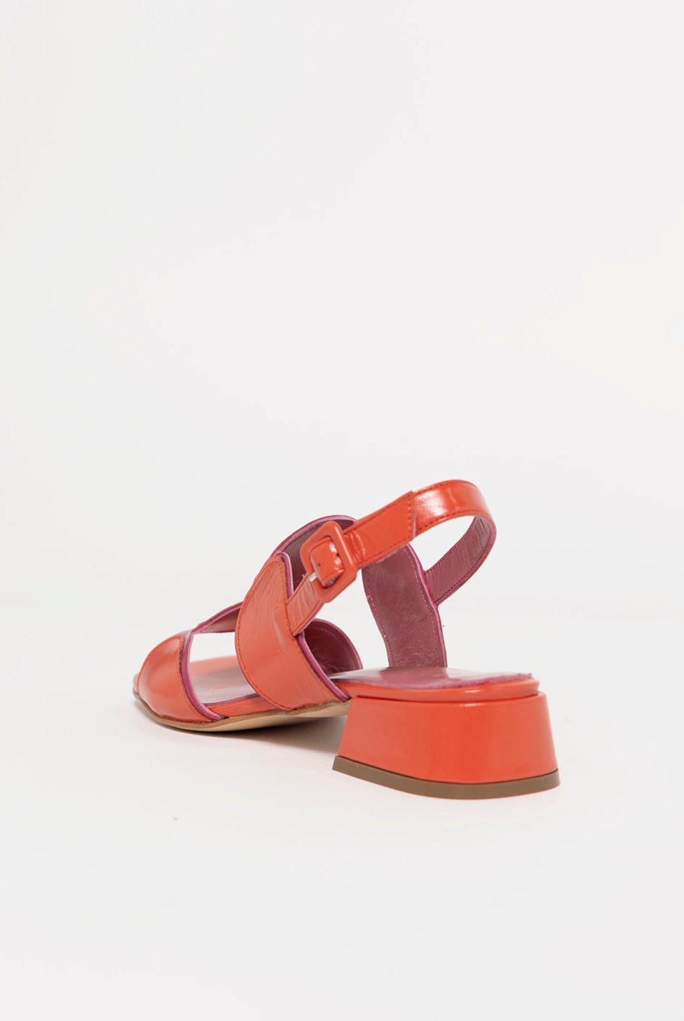 swatch_Fuchsia/Orange l'idea low heel sandal