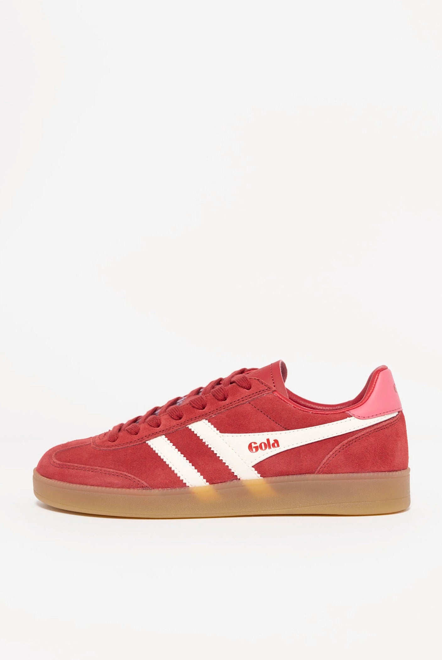 swatch_White/Bubblegum gola viper sneaker